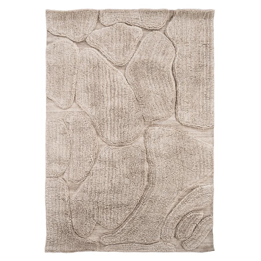 Vloerkleed Kala 160x230 cm Taupe - By-Boo