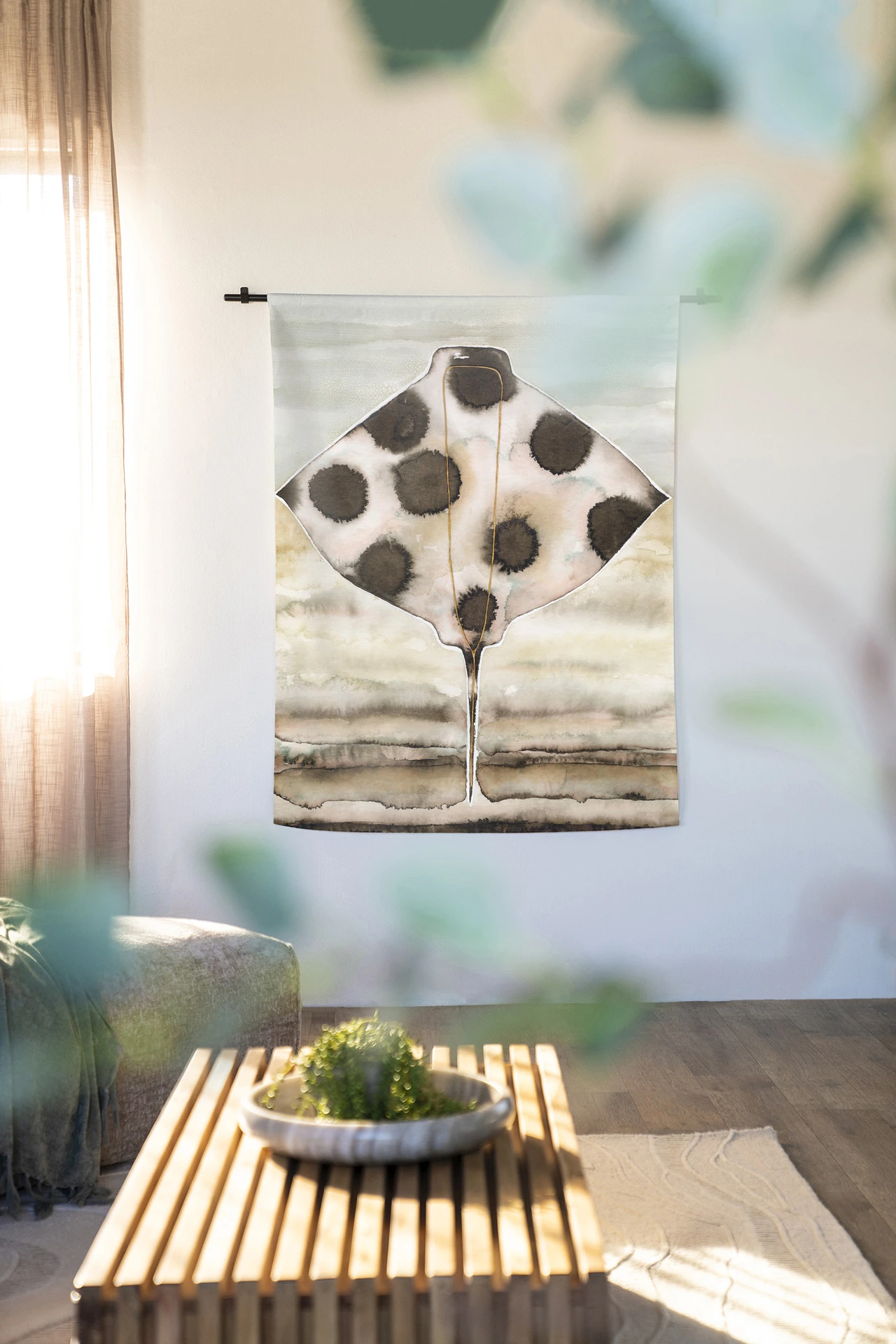 Wandkleed Eagle Ray - Urban Cotton