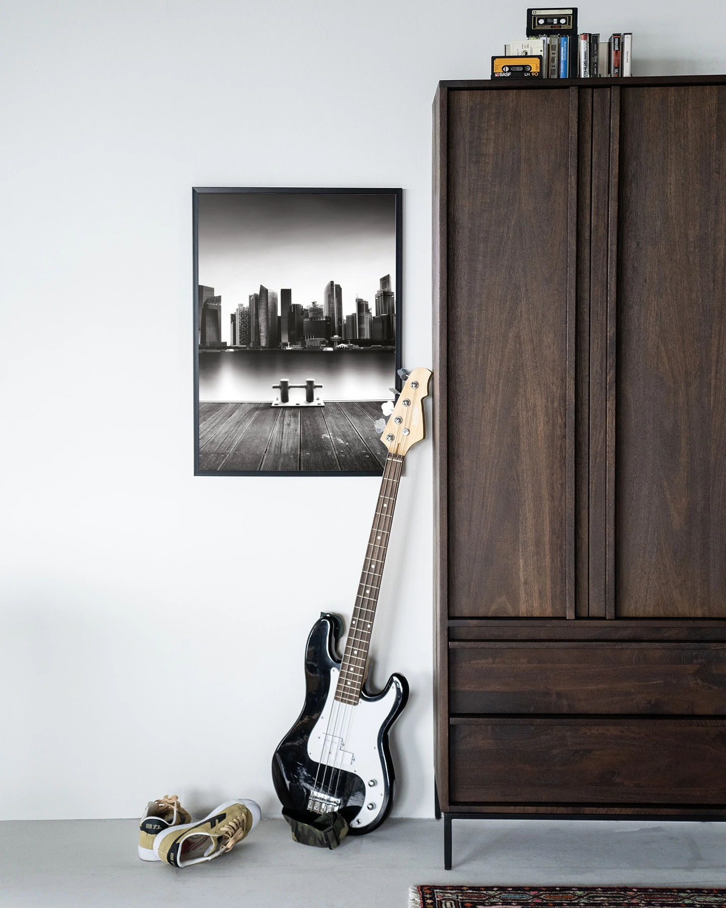 Wandkleed Momentarily Silent - Urban Cotton