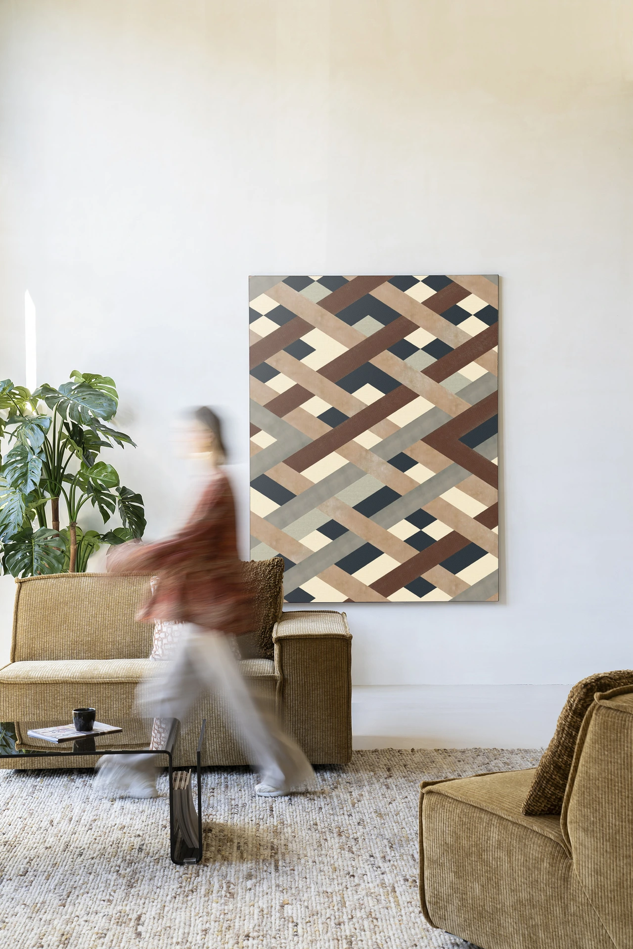 Wandkleed Timber - Urban Cotton