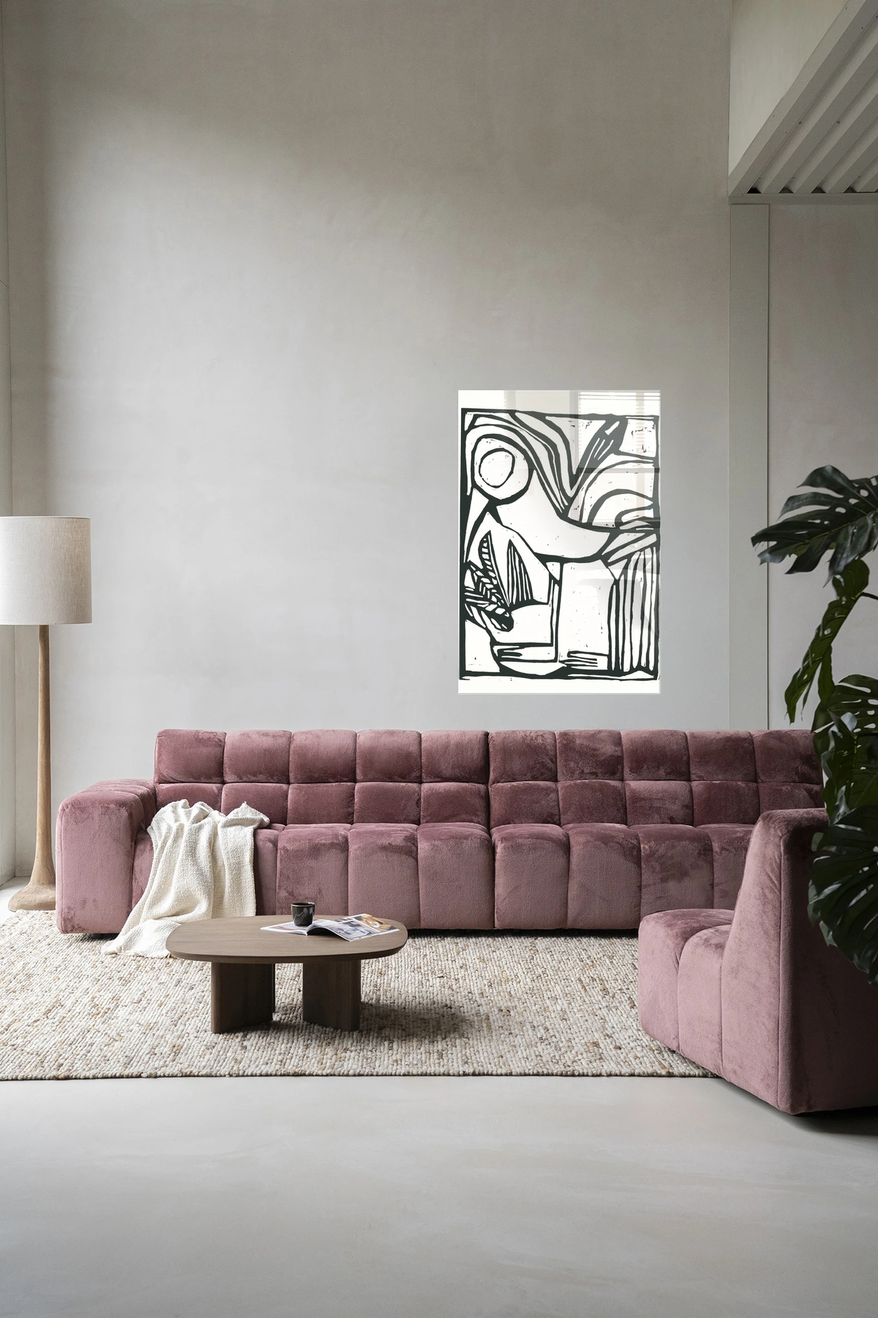 Wandkleed Vogel - Urban Cotton