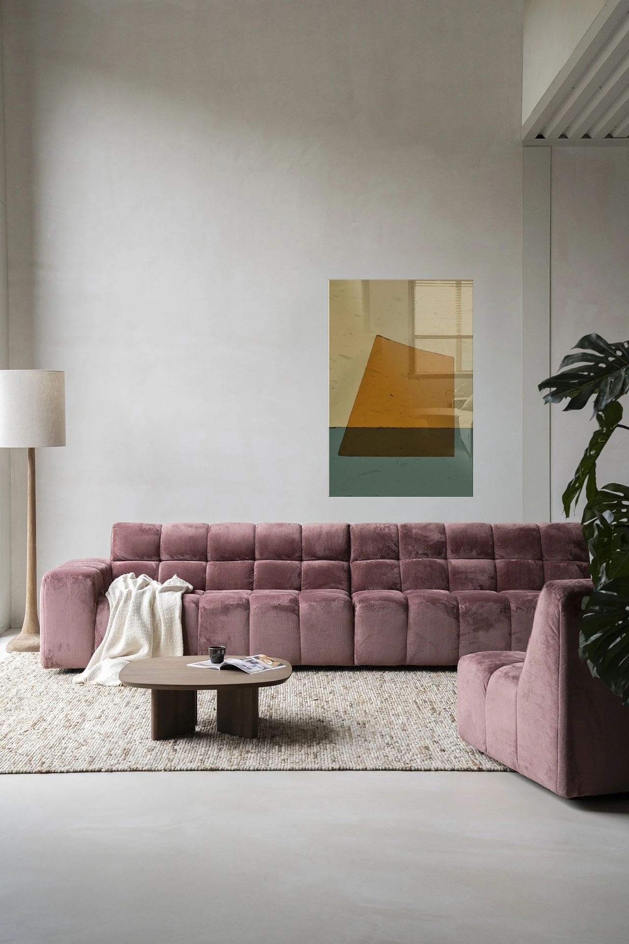 Wandkleed Geen beige - Urban Cotton