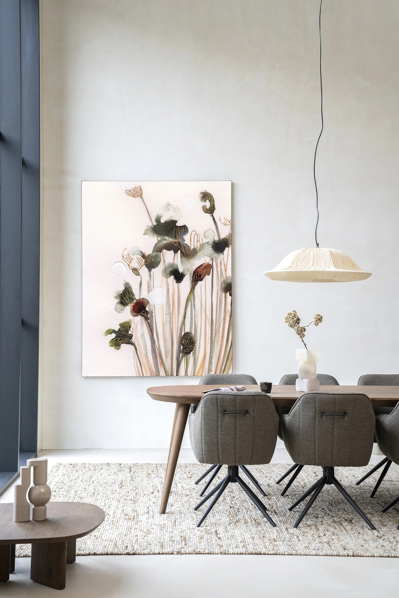 Wandkleed Pastel Flowers 2 - Urban Cotton