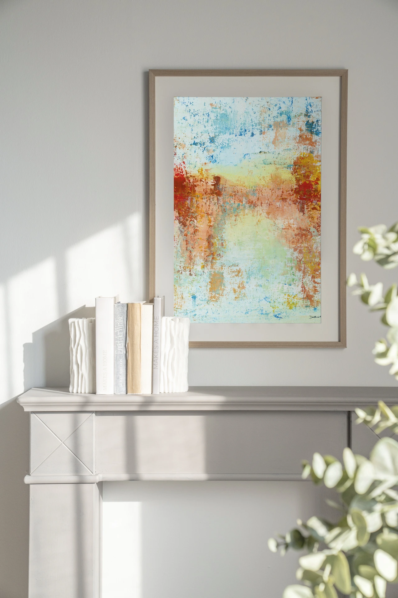 Art print Nature in Layers 3 - Urban Cotton