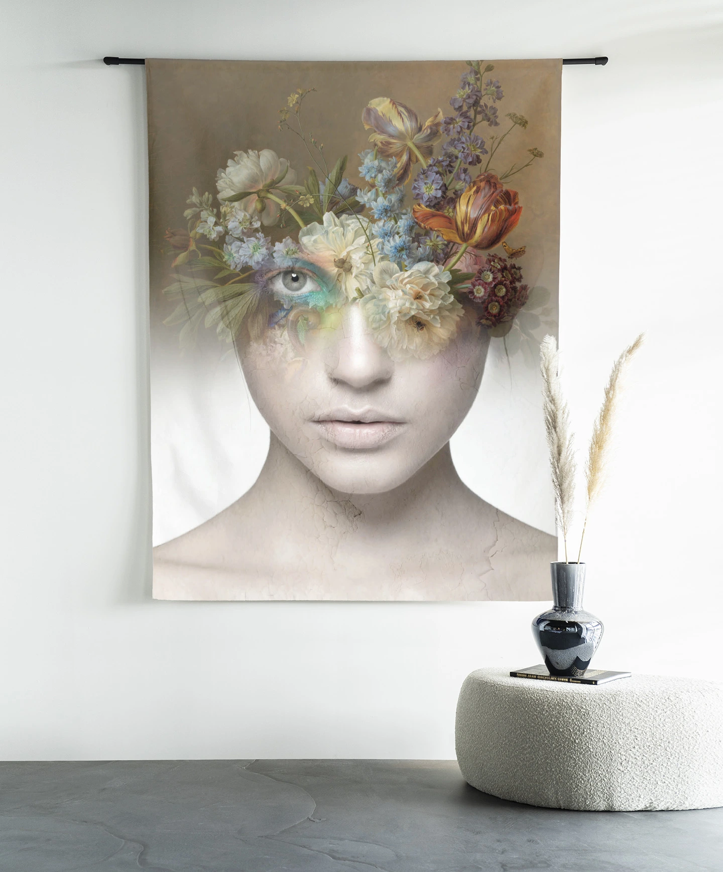 Wandkleed Bloom - Urban Cotton