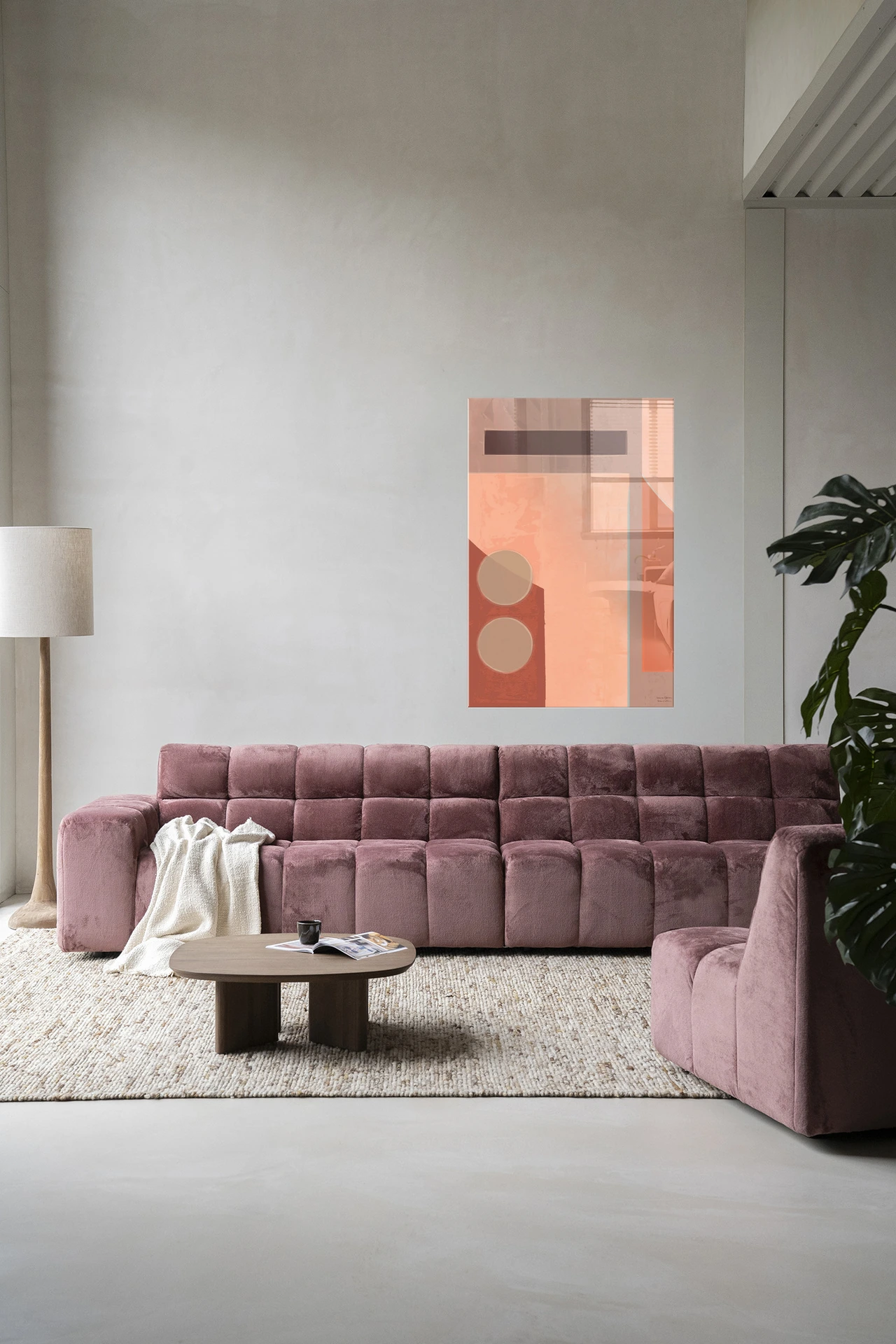 Wandkleed Monolithic - Urban Cotton