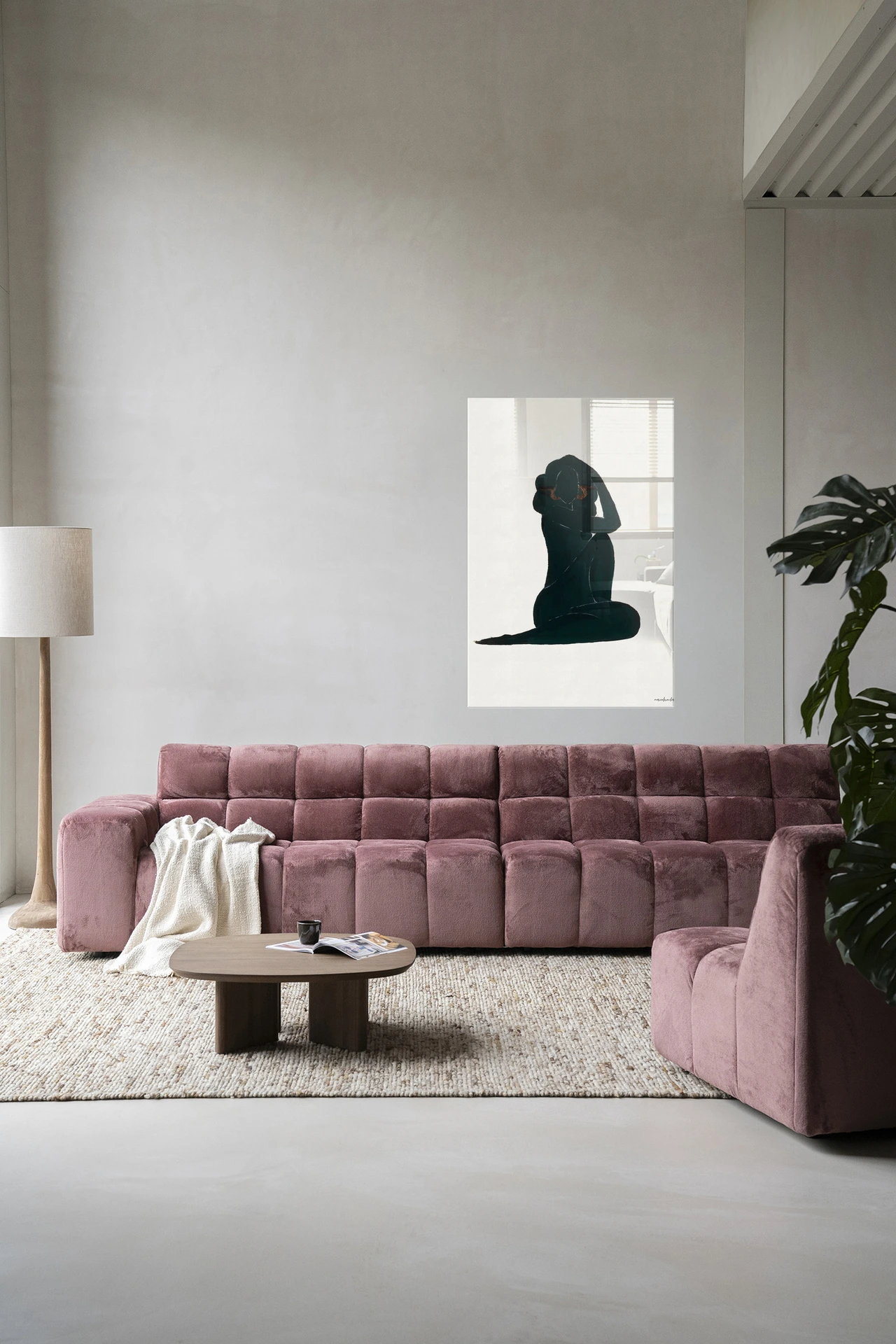 Wandkleed Stillness - Urban Cotton