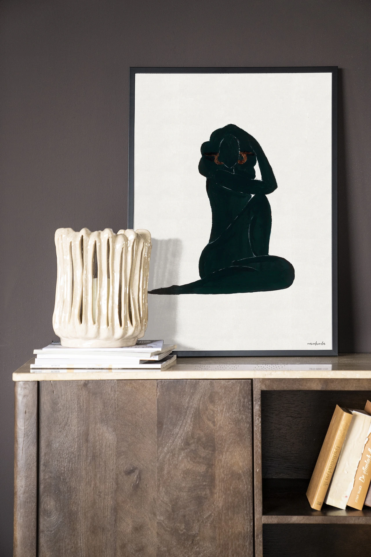Wandkleed Stillness - Urban Cotton