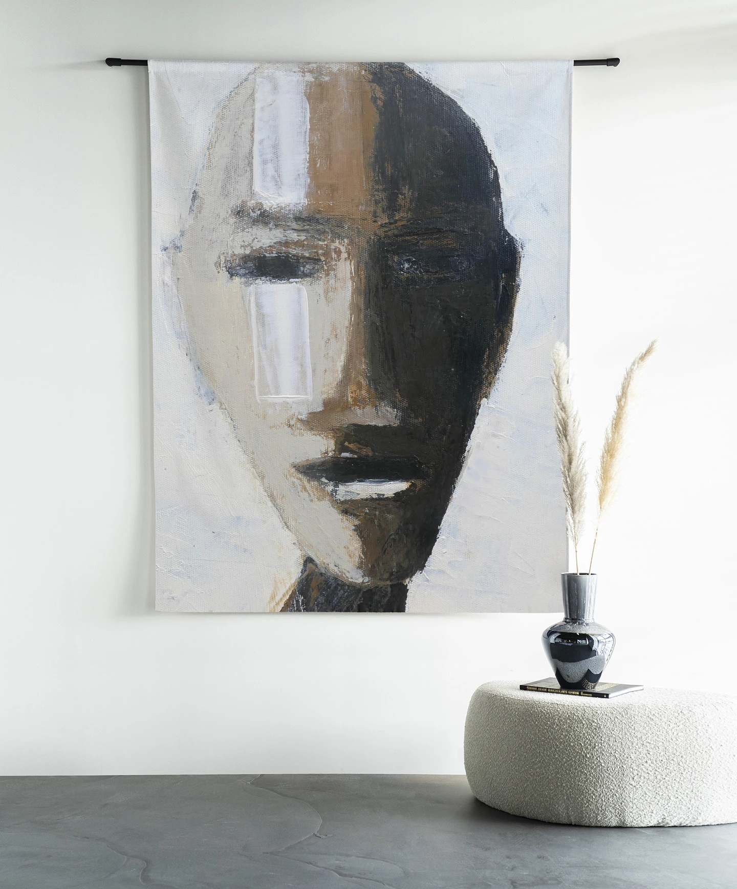 Wandteppich Head 2 - Urban Cotton