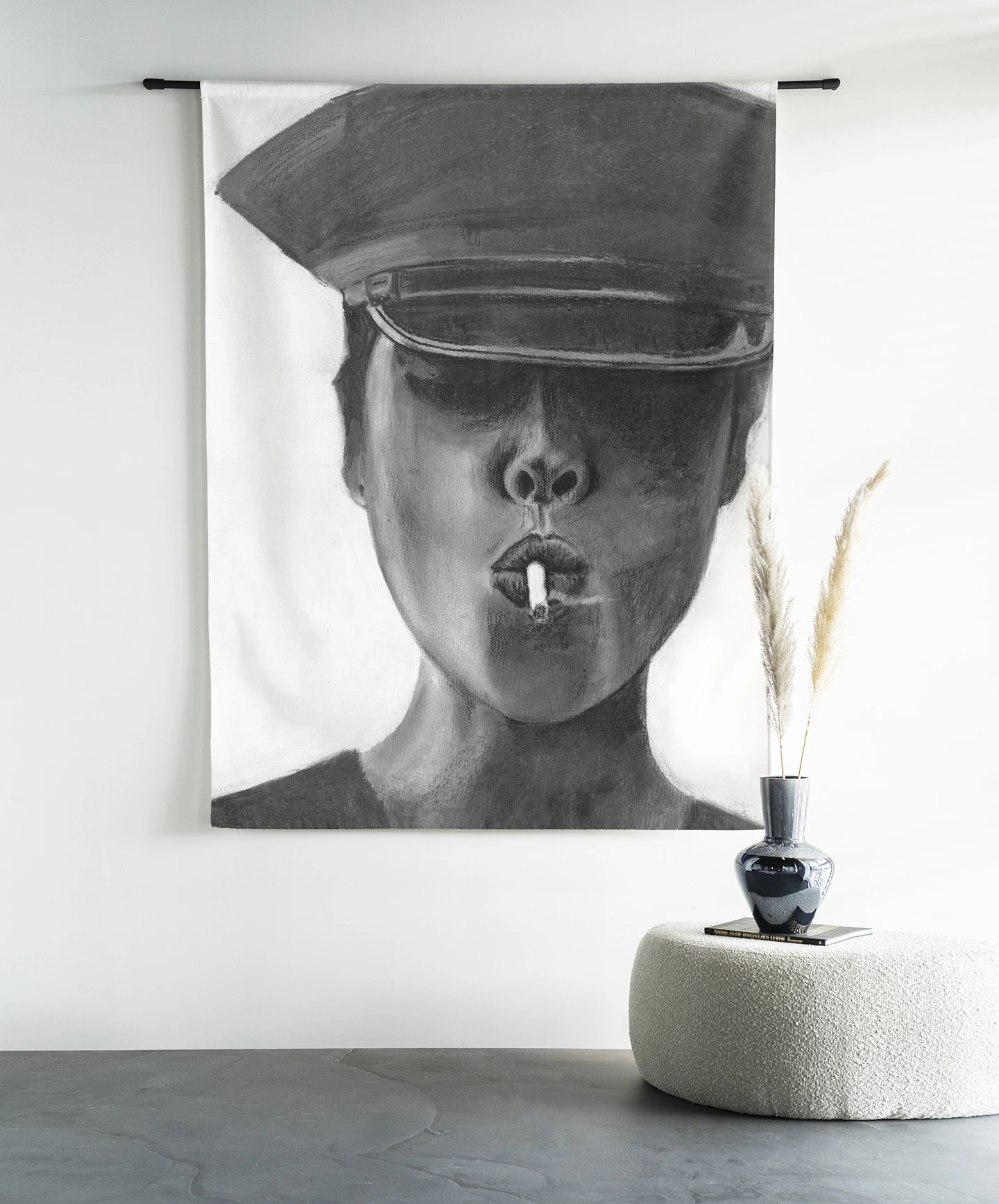 Wandkleed Smokes - Urban Cotton