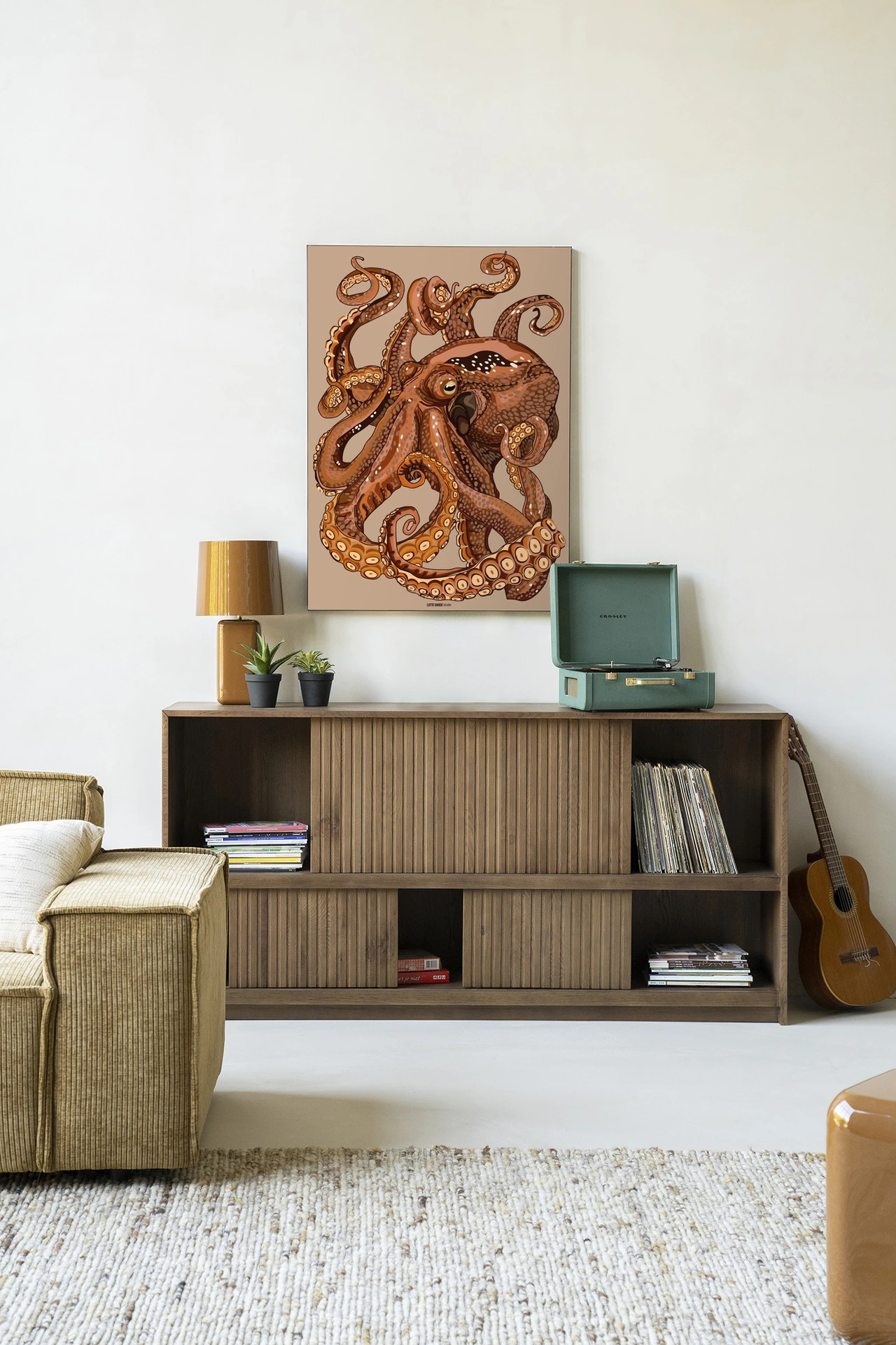 Wandkleed Pulpo - Urban Cotton
