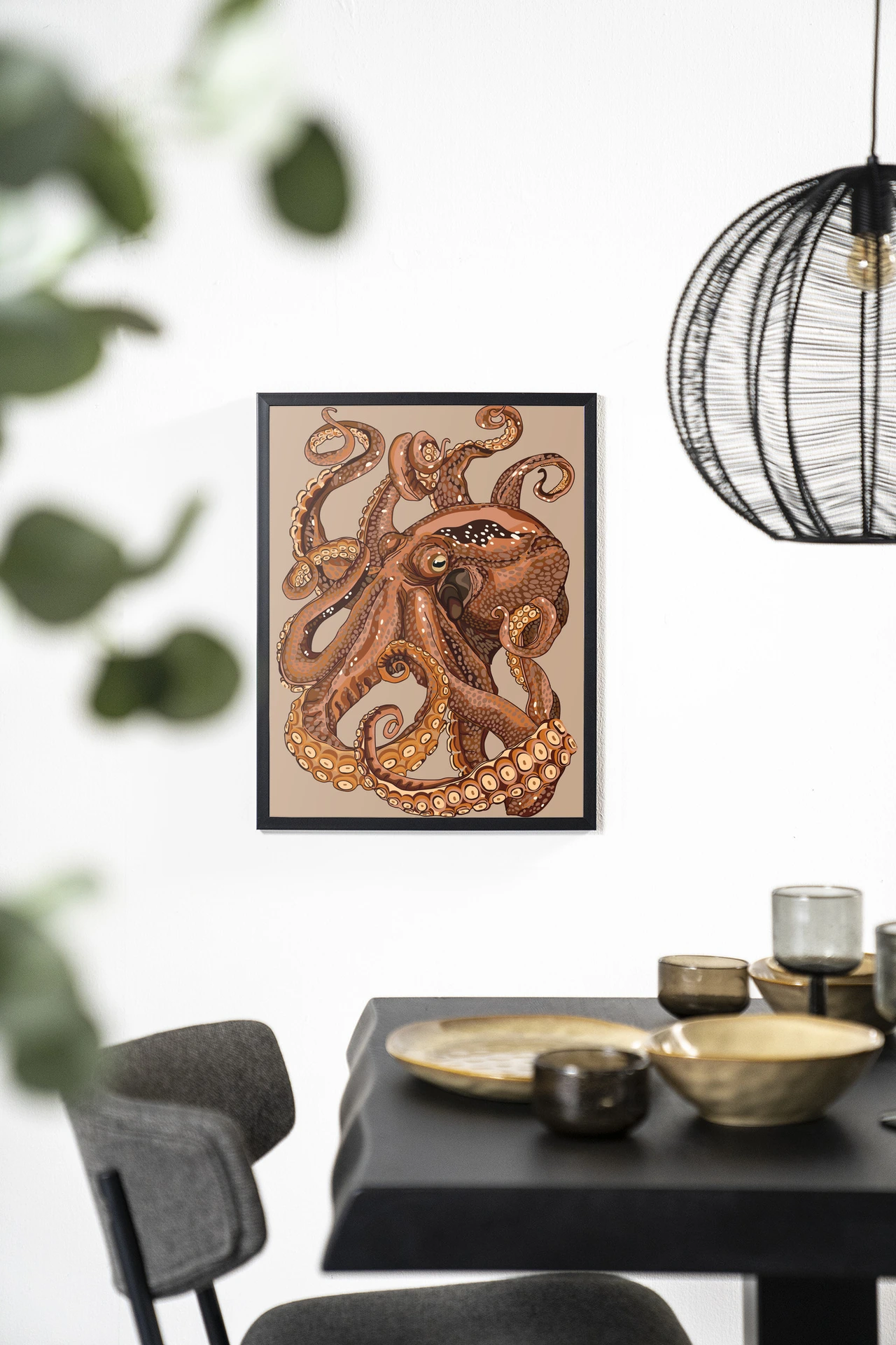 Wandkleed Pulpo - Urban Cotton