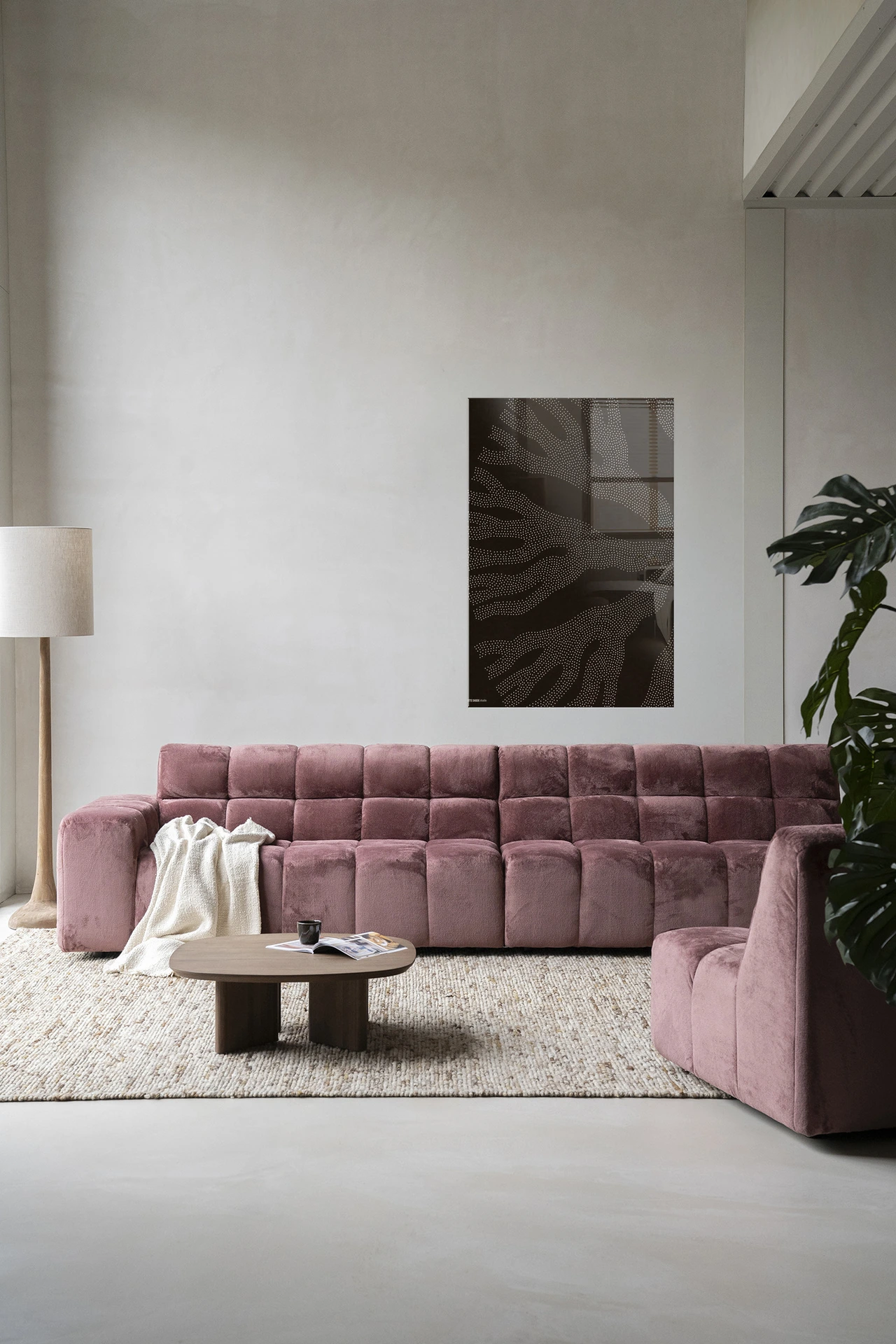 Wandteppich Circle Dark - Urban Cotton