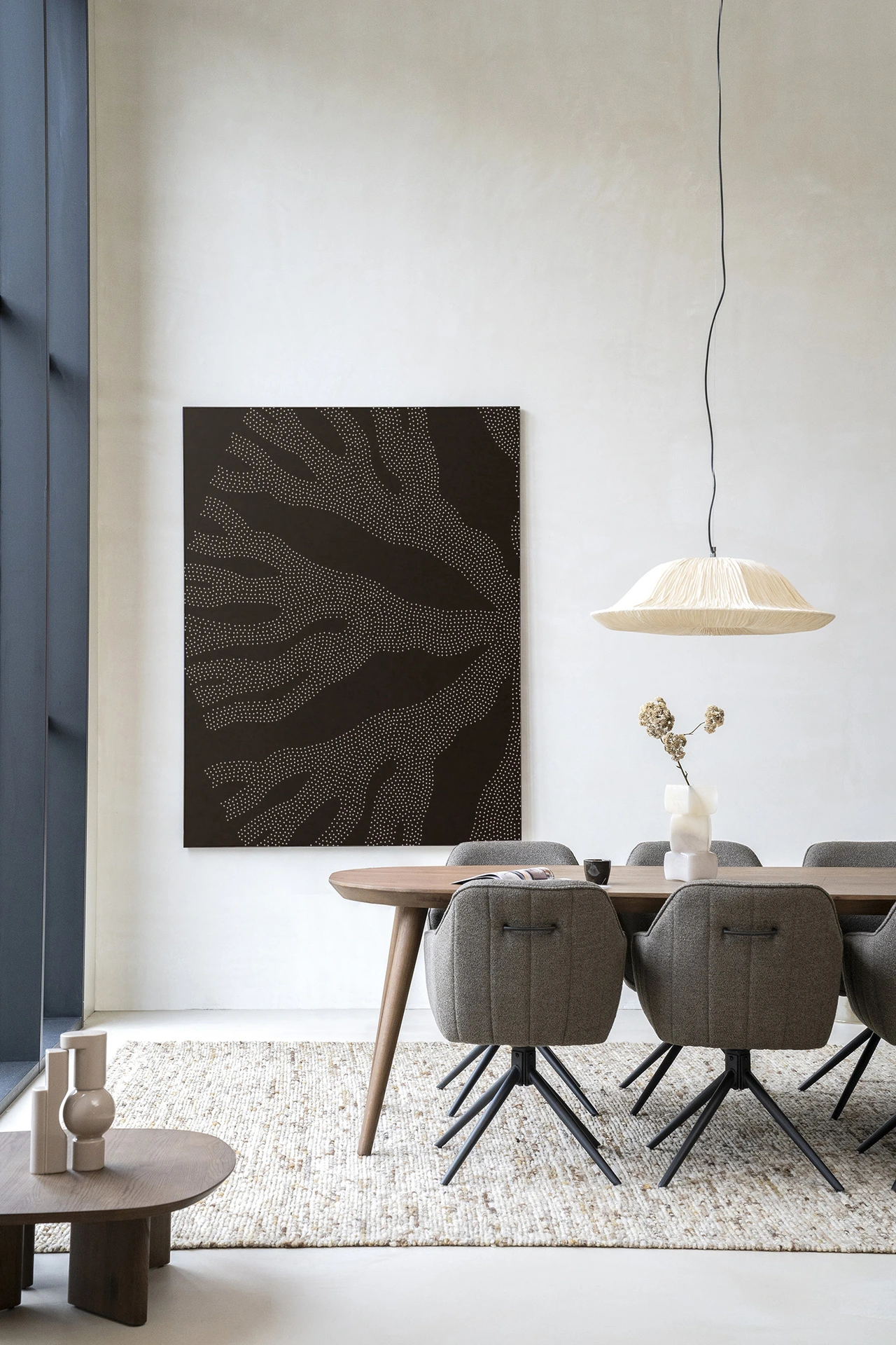 Wandteppich Circle Dark - Urban Cotton