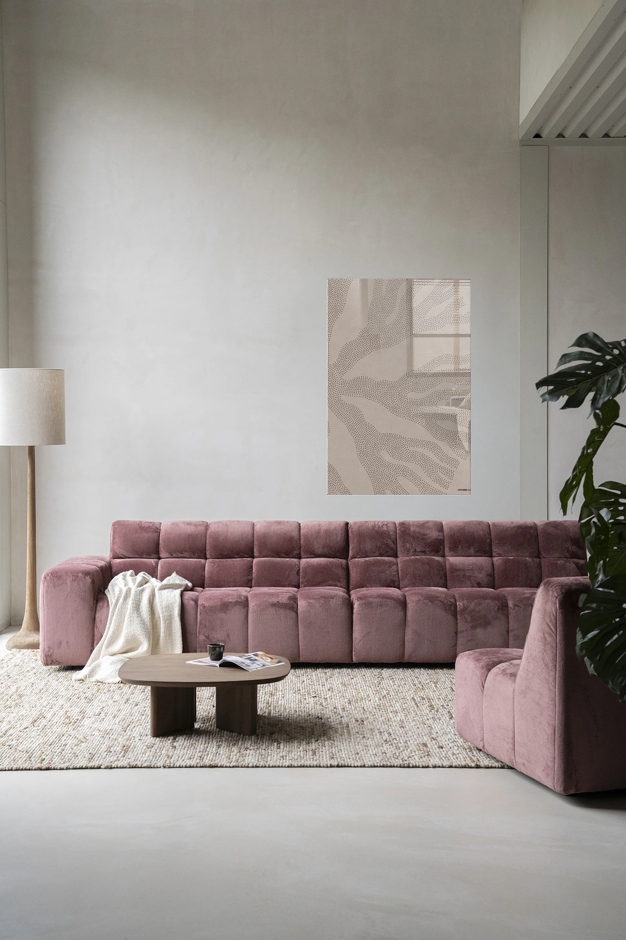 Wandkleed Circle Light - Urban Cotton