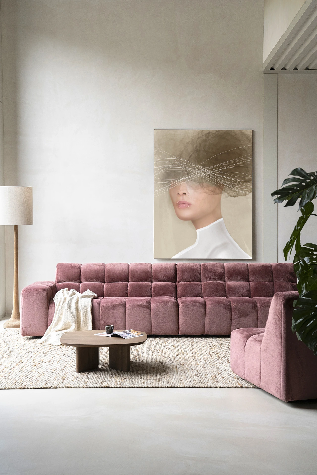 Wandkleed Mood cloud - Urban Cotton