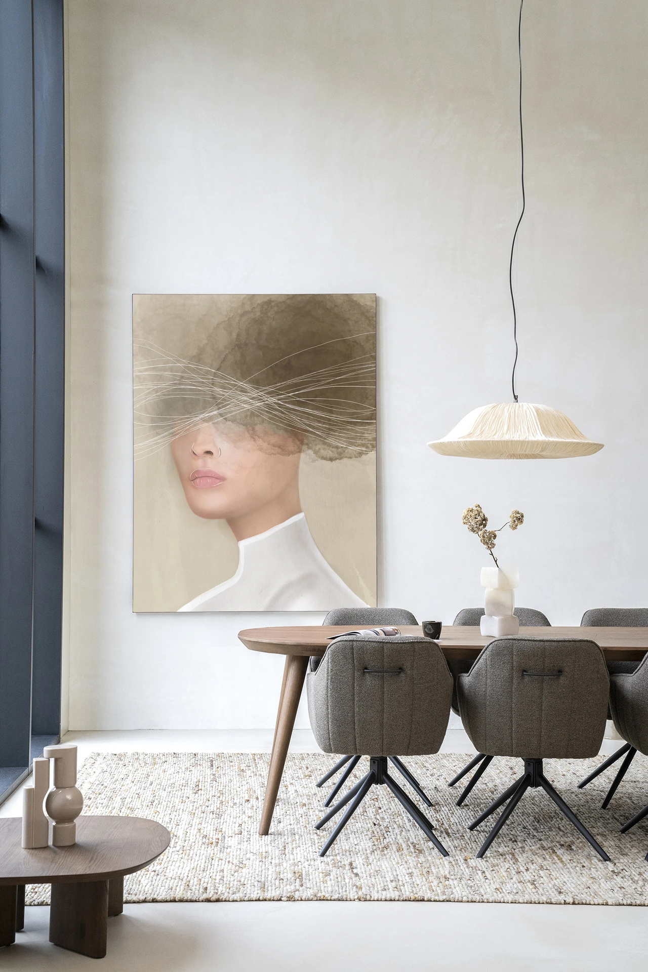 Wandkleed Mood cloud - Urban Cotton