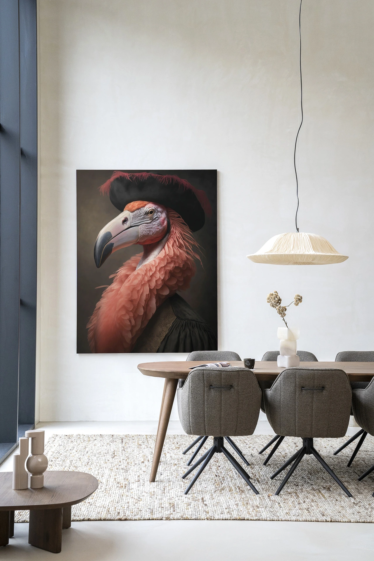 Wandkleed Flamingo - Urban Cotton