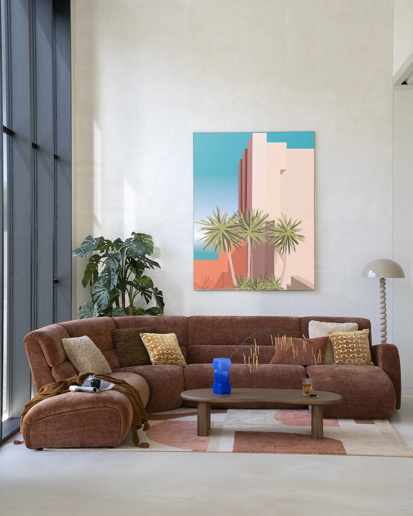 Wandkleed Tropical Place - Urban Cotton