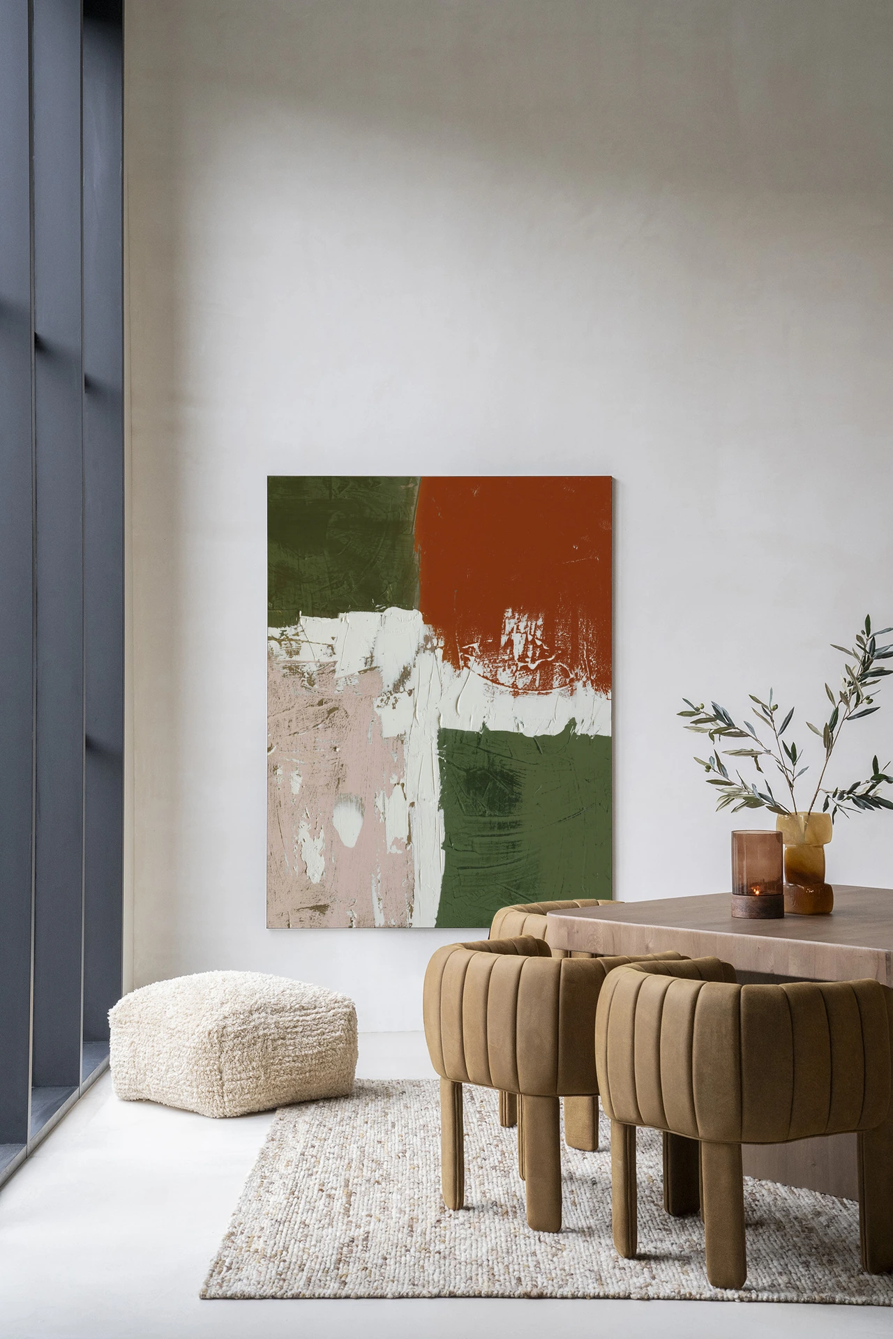 Wandkleed Artistic Chaos - Urban Cotton