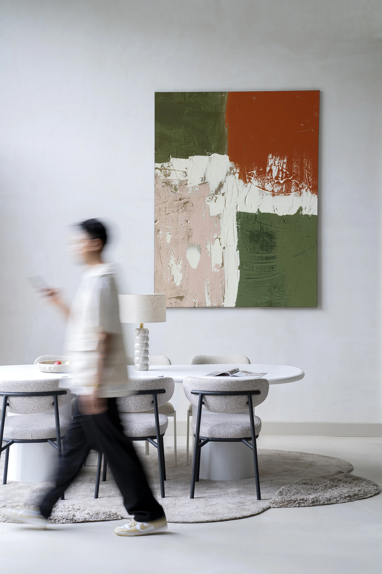 Wandkleed Artistic Chaos - Urban Cotton