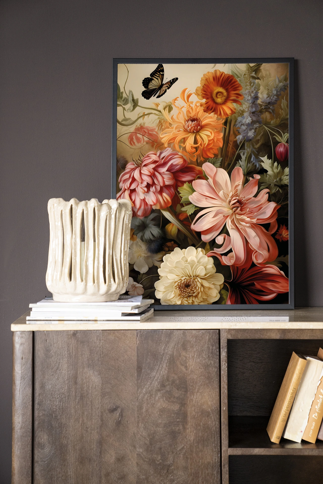 Wandkleed Vintage Flowers - Urban Cotton