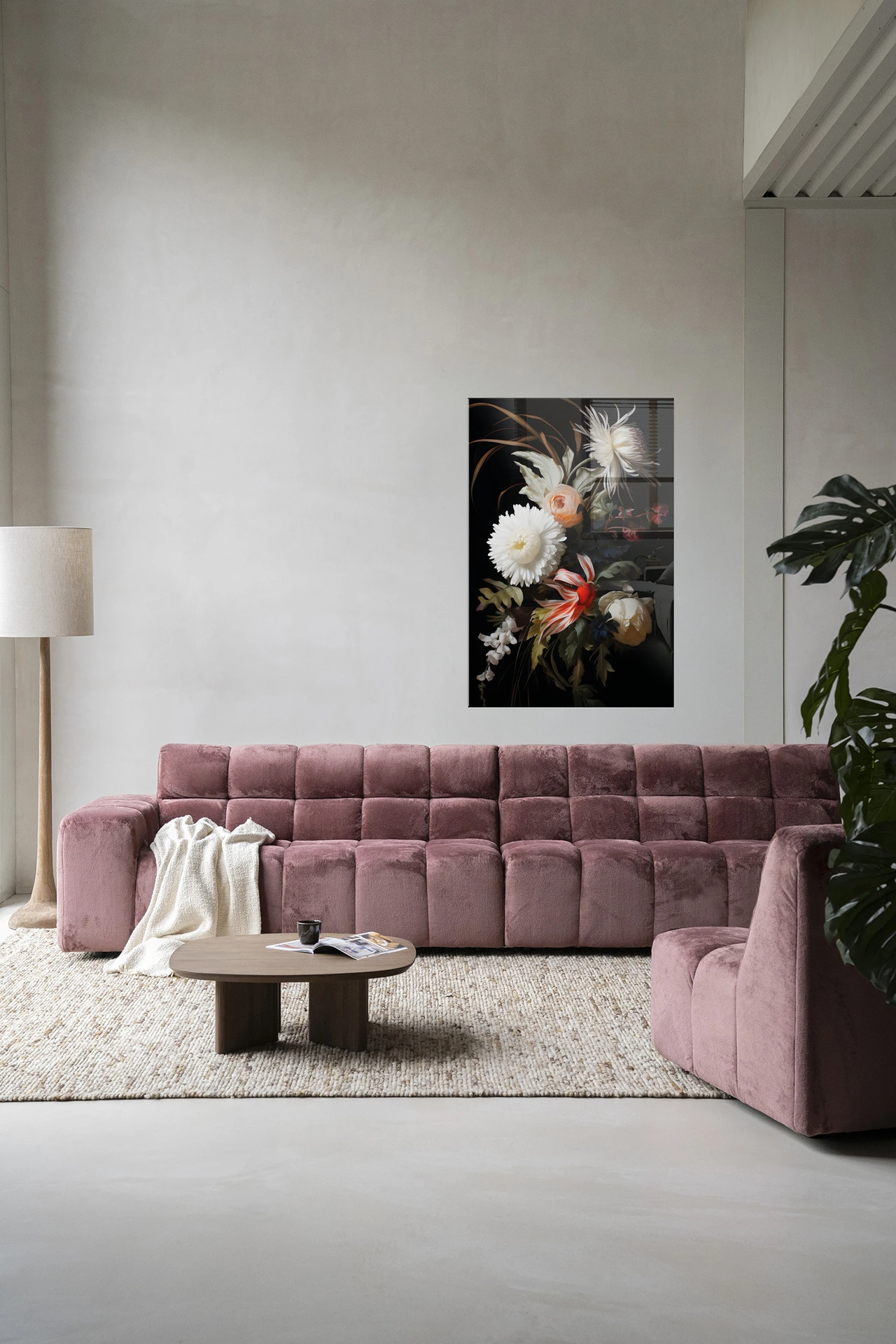 Wandteppich Flower selection - Urban Cotton