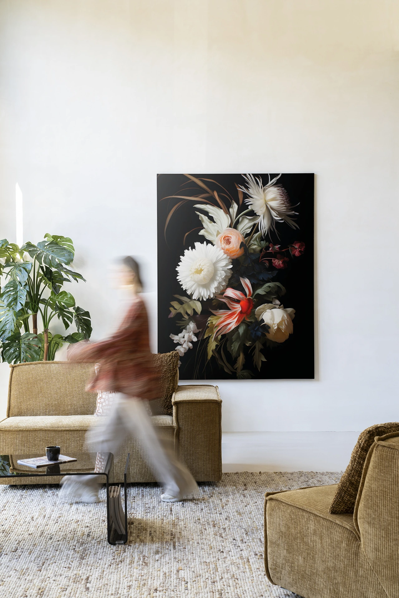 Wandteppich Flower selection - Urban Cotton