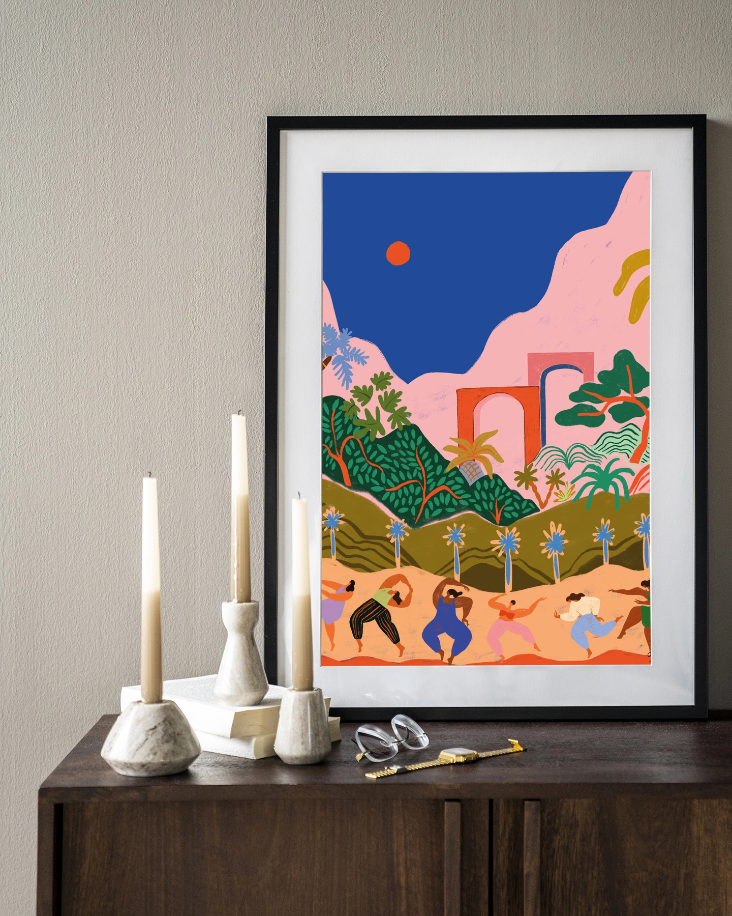 Wandkleed Dancing In Paradise - Urban Cotton