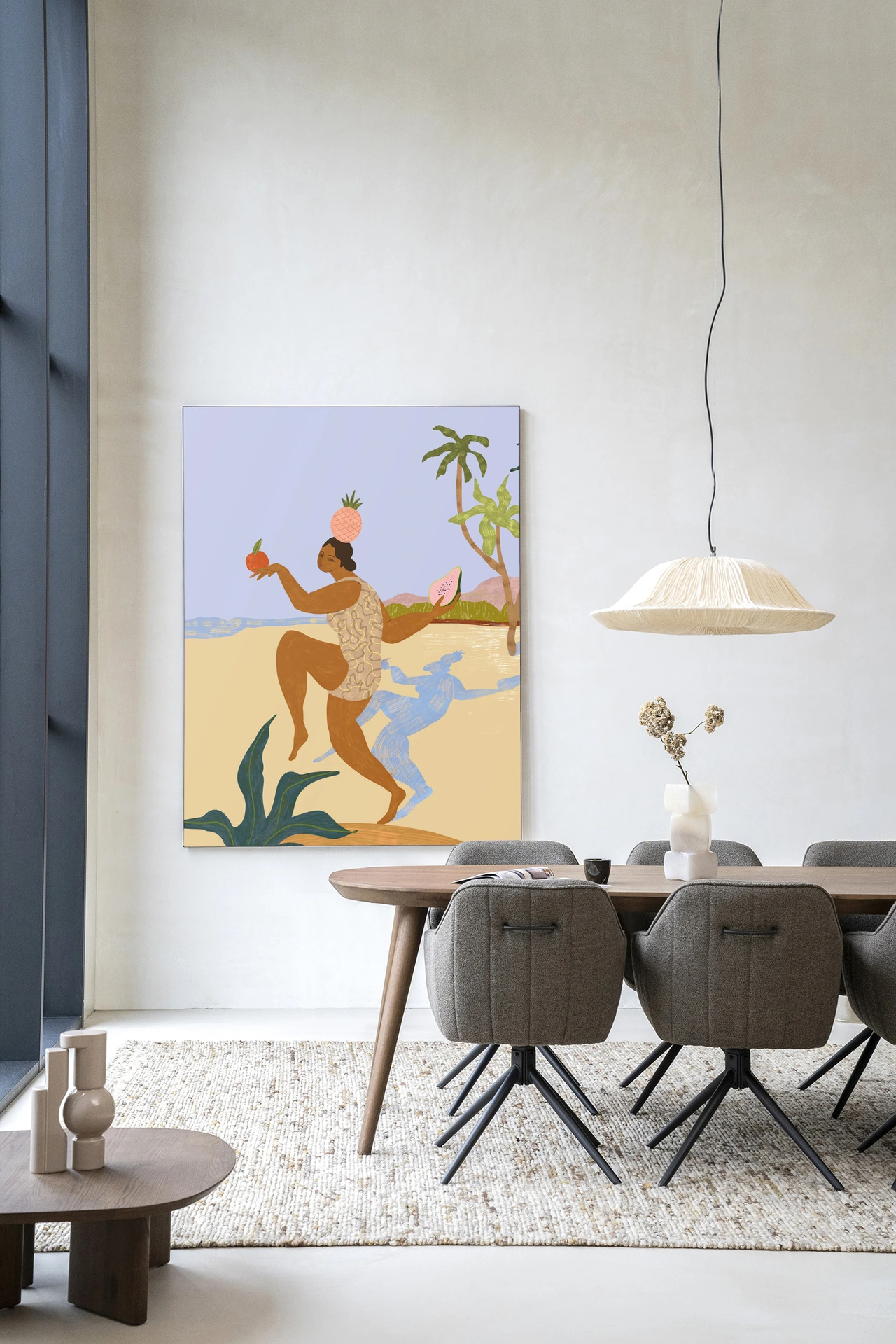 Wandkleed Balancing Act - Urban Cotton