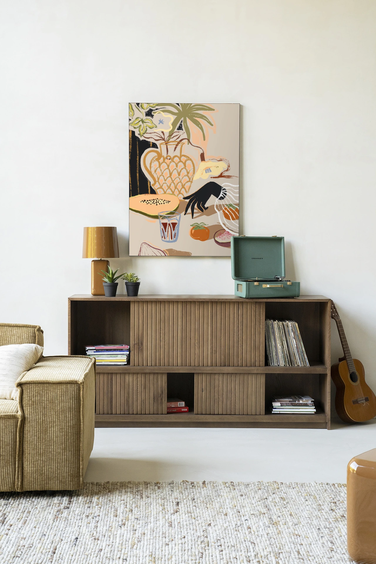 Wandkleed Fruitful Spread - Urban Cotton