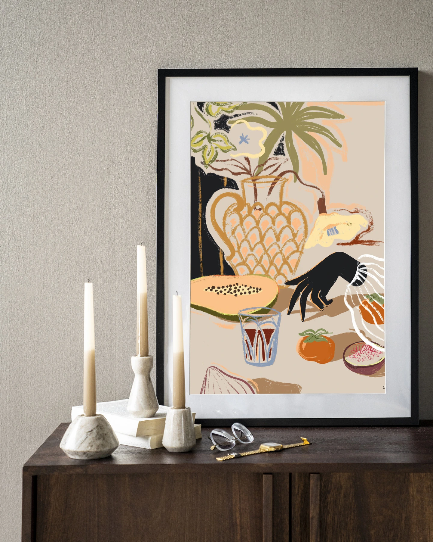 Wandkleed Fruitful Spread - Urban Cotton