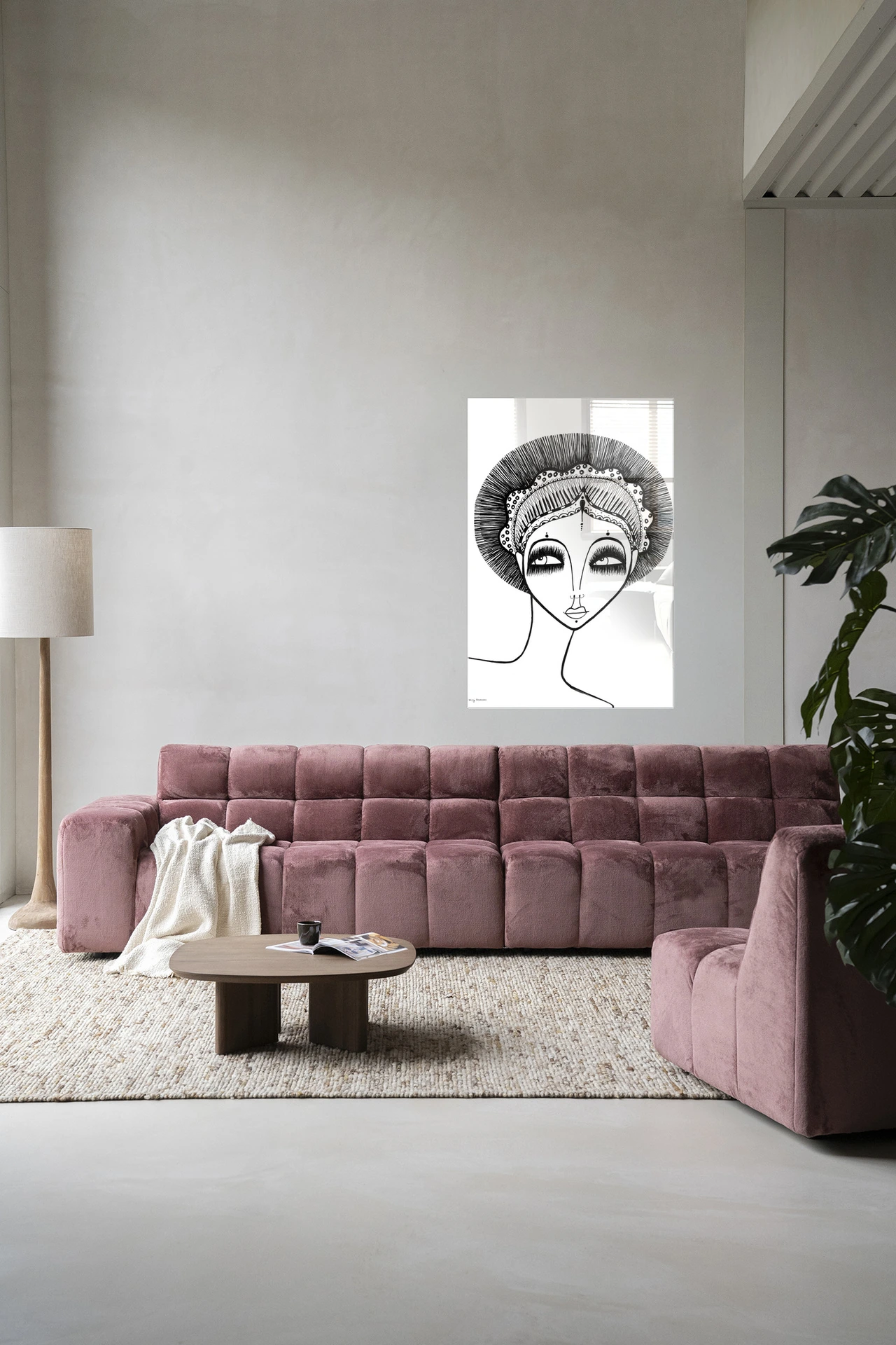 Wandkleed Leyla - Urban Cotton