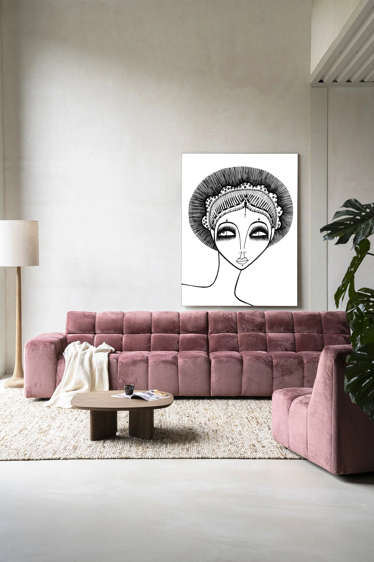 Wandkleed Leyla - Urban Cotton