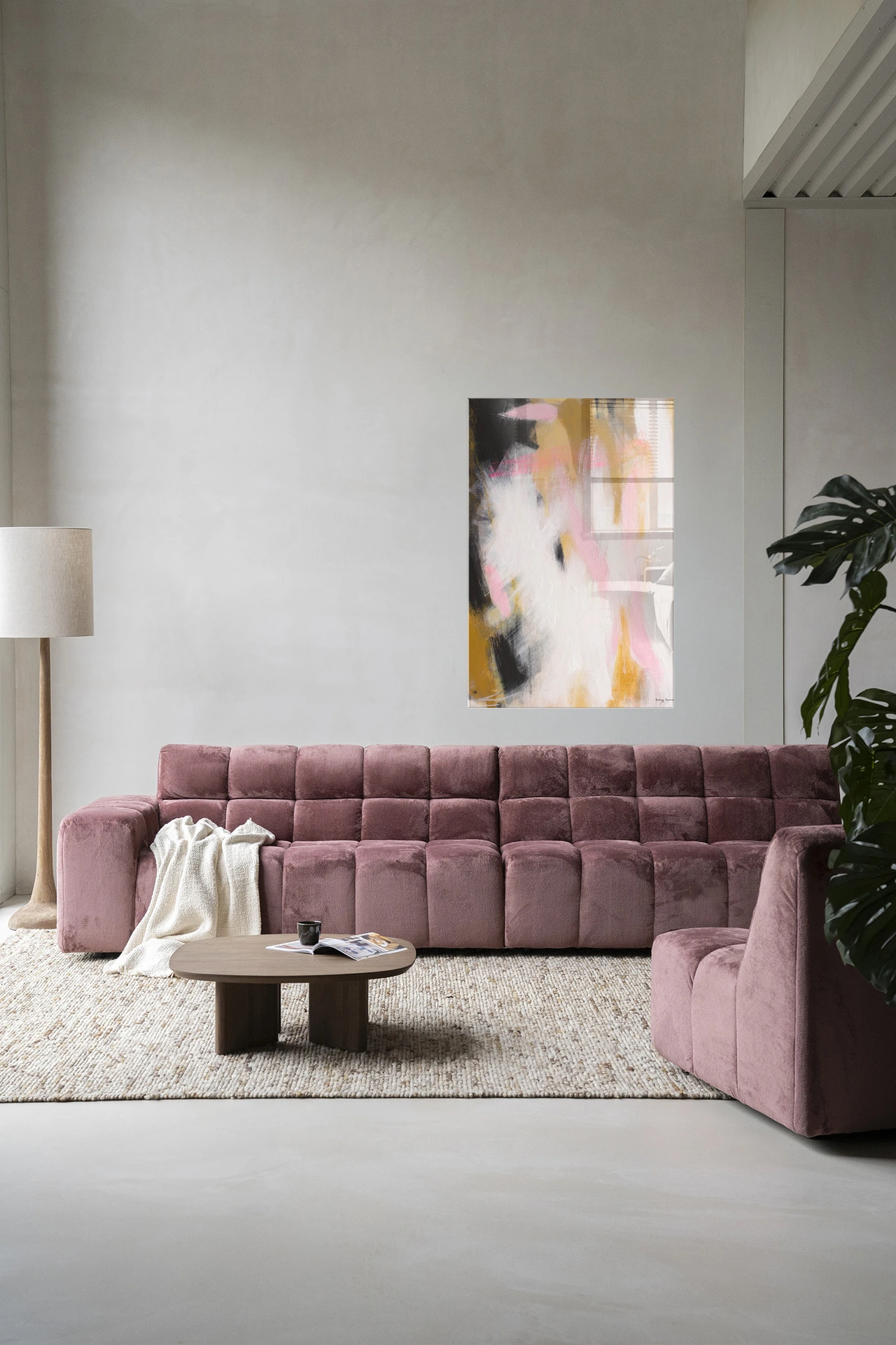 Wandkleed Abstract Moods - Urban Cotton