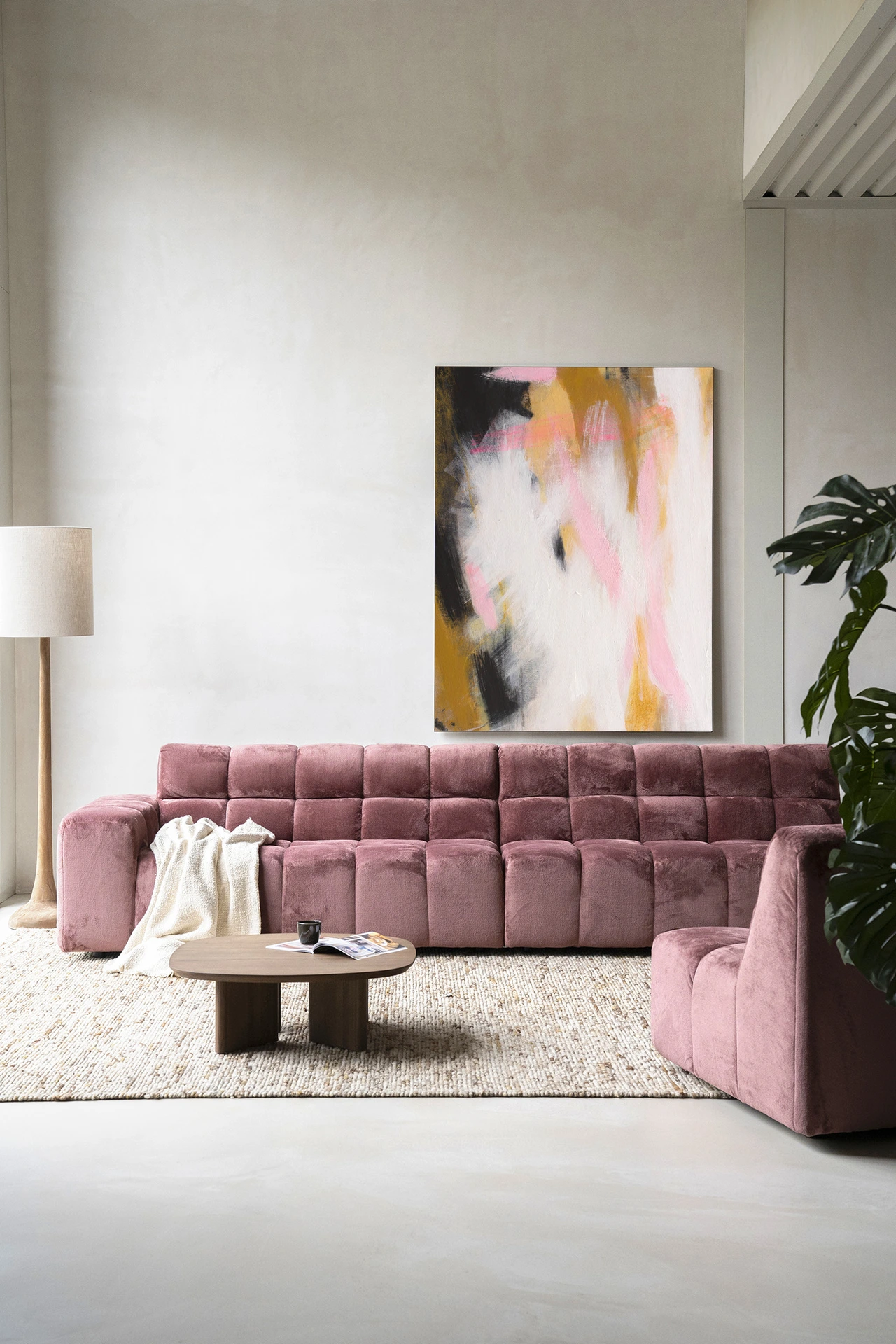Wandkleed Abstract Moods - Urban Cotton