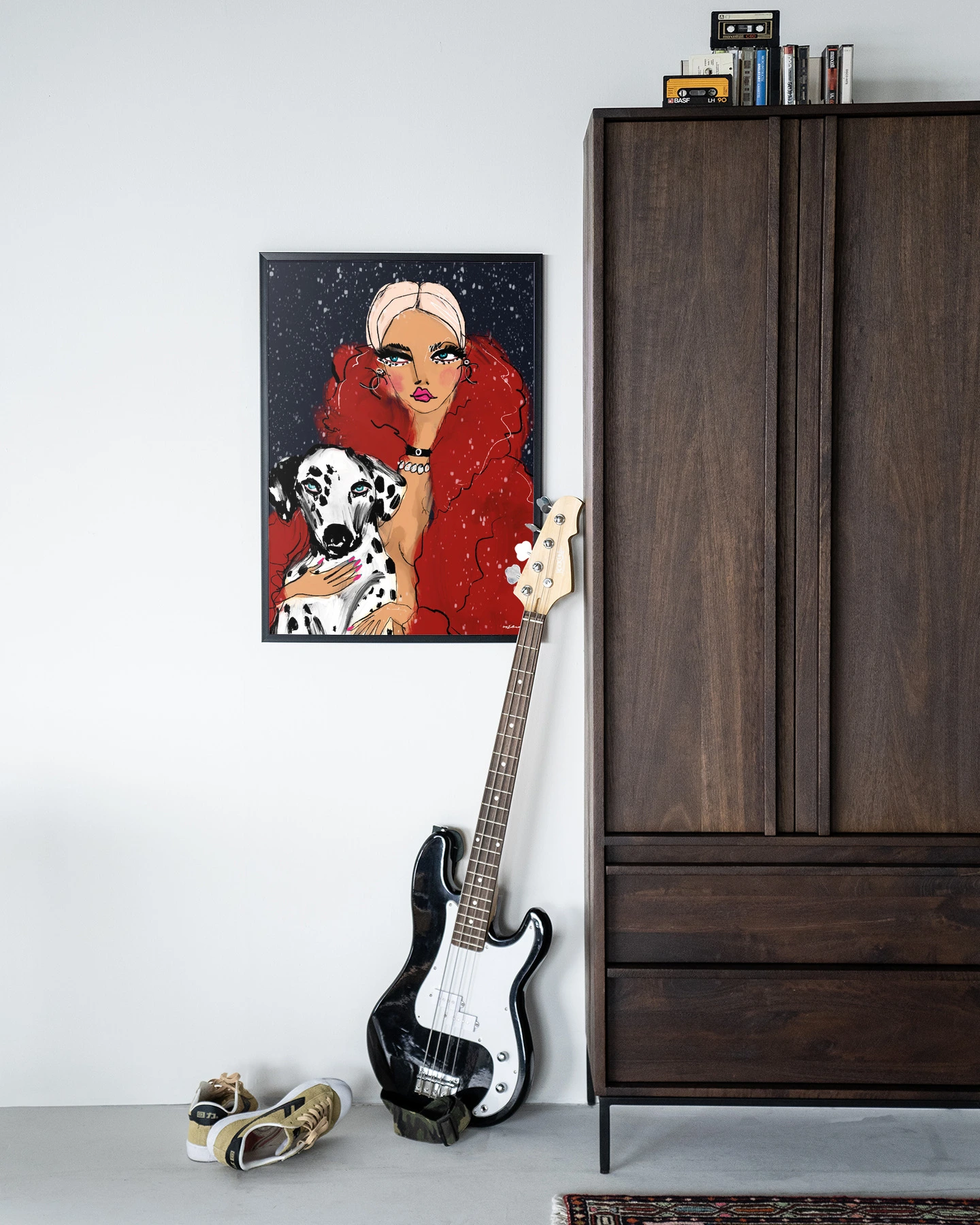 Wandkleed Dotted Doggy - Urban Cotton