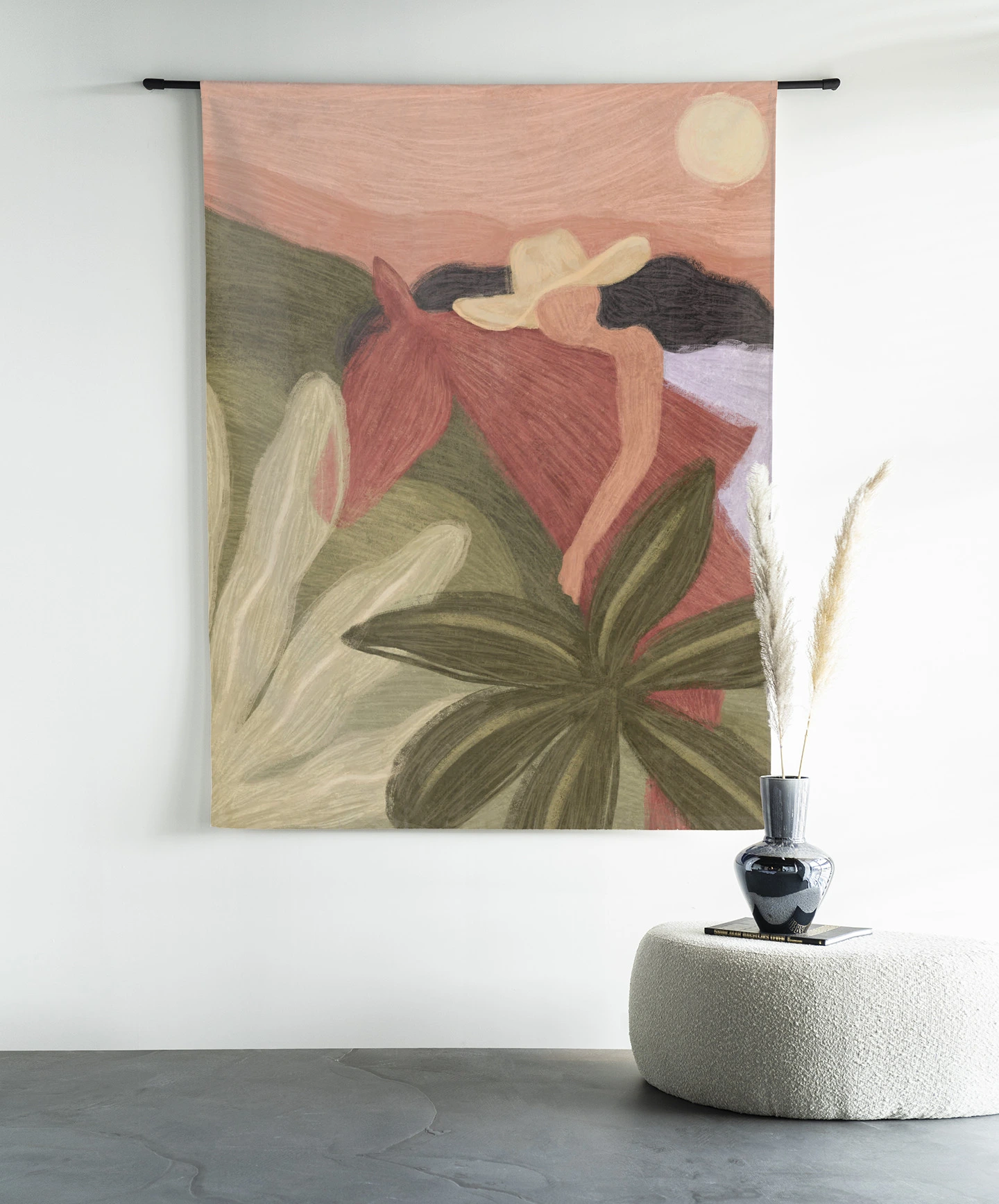 Wandkleed Horse Sunset - Urban Cotton