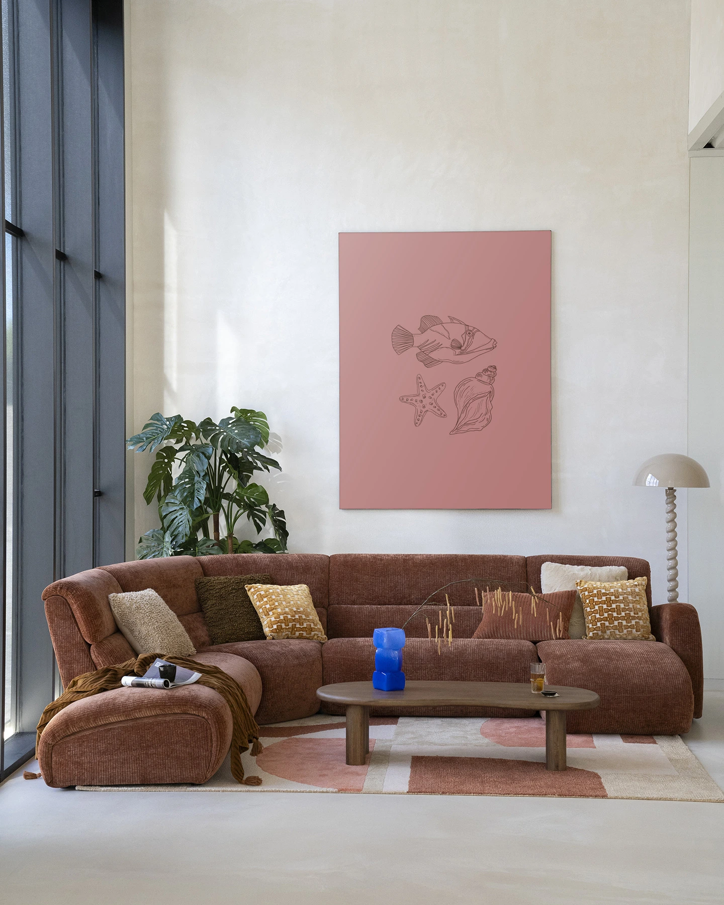 Wandkleed Tres Pisces - Urban Cotton