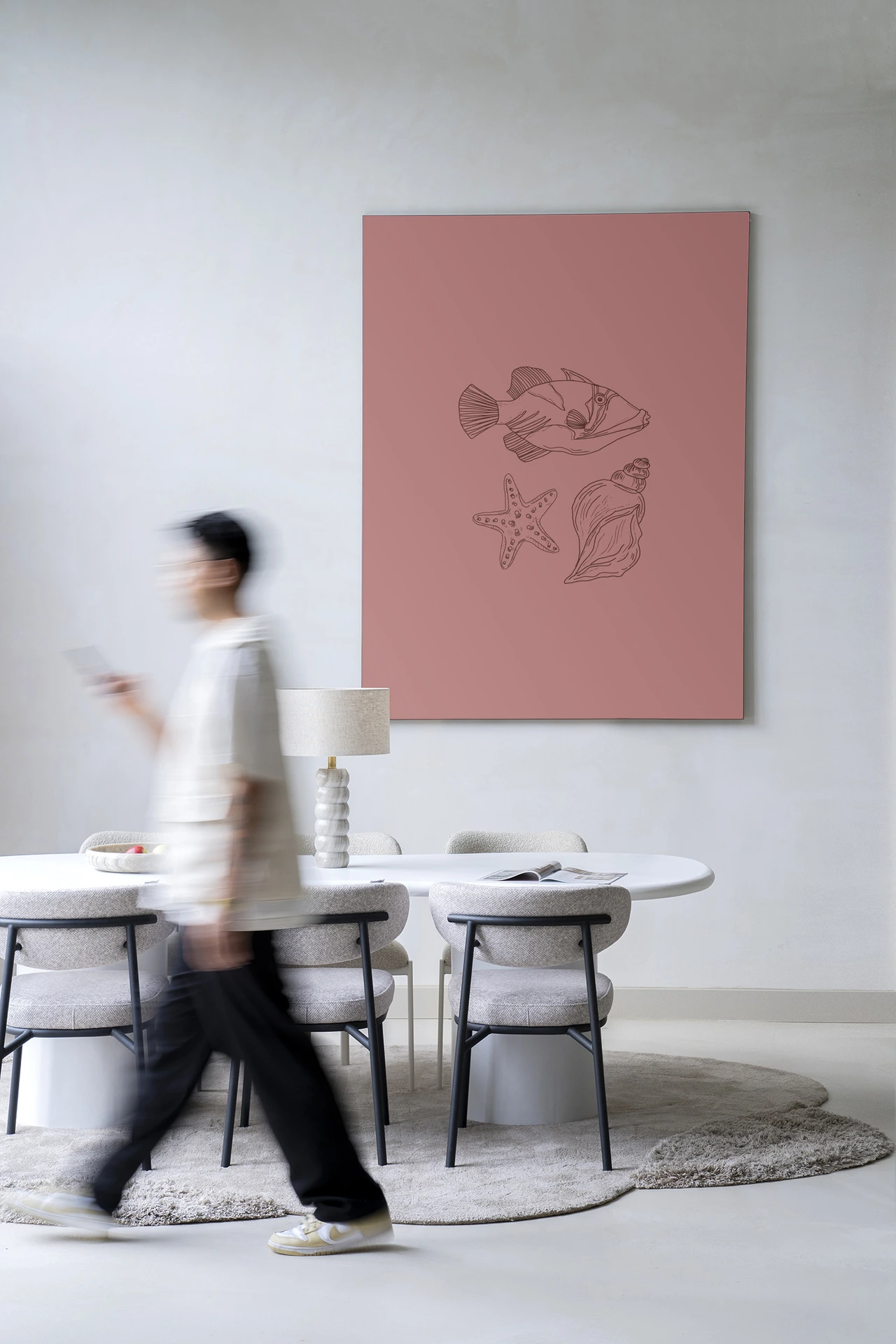 Wandkleed Tres Pisces - Urban Cotton