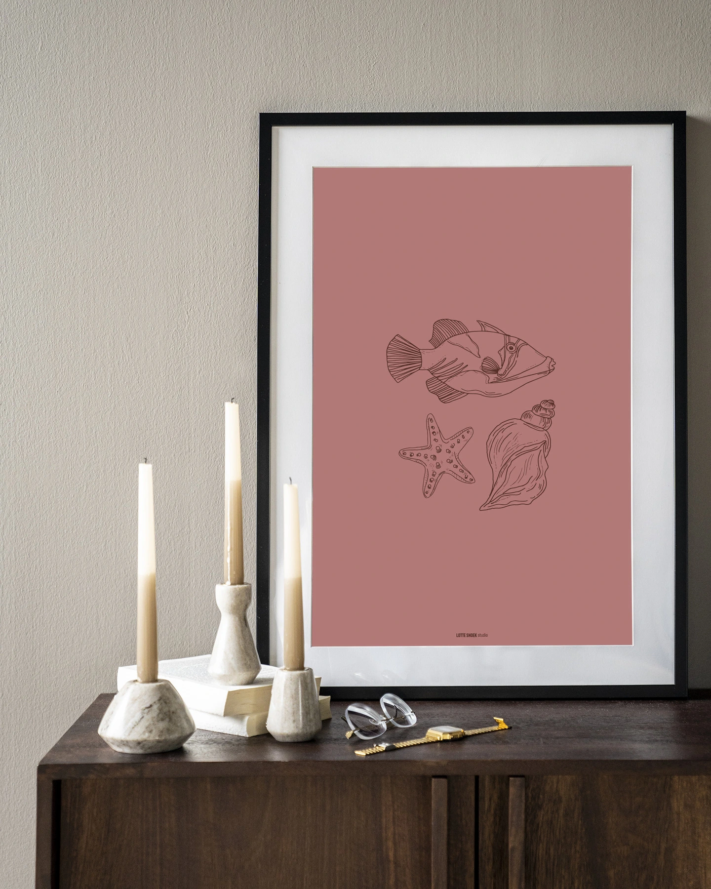 Wandkleed Tres Pisces - Urban Cotton