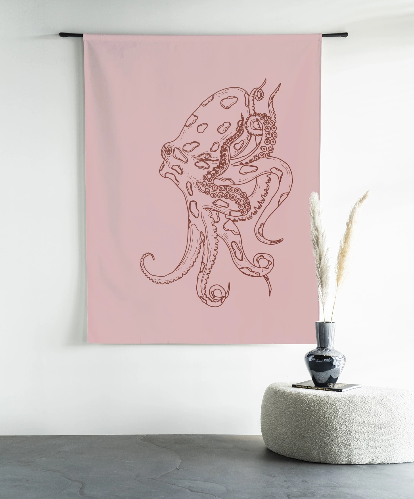 Wandkleed Polypus - Urban Cotton