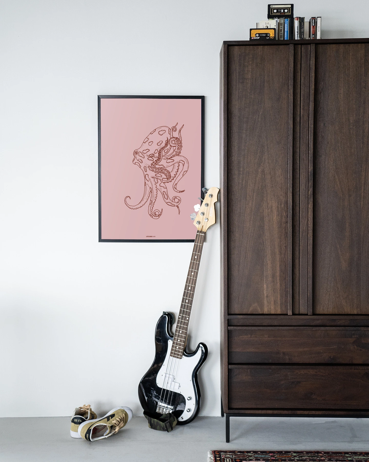 Wandkleed Polypus - Urban Cotton