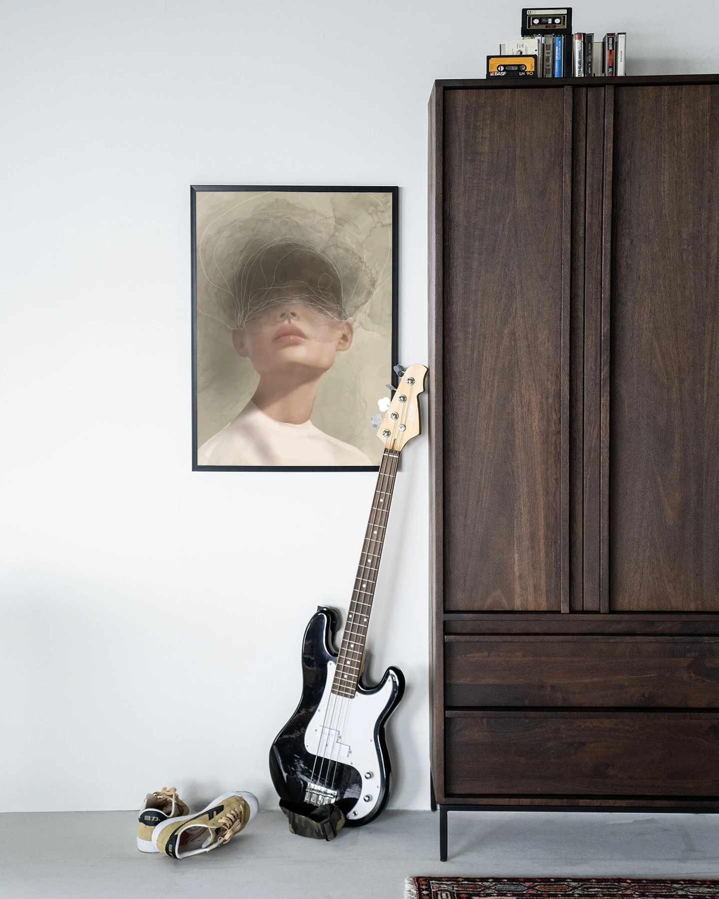Wandkleed Blind Mist - Urban Cotton