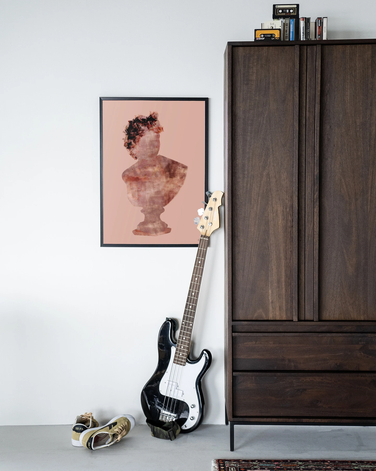 Art print Eroded Roman Sculpture - Urban Cotton