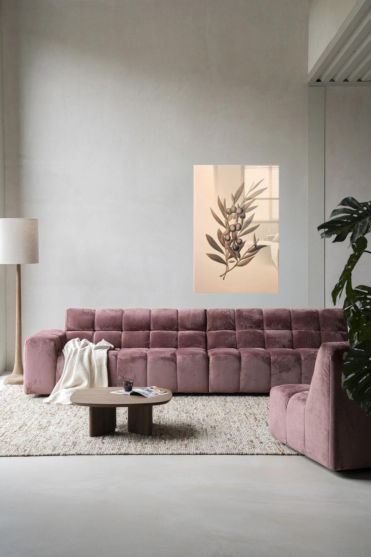 Wandkleed Oliva - Urban Cotton