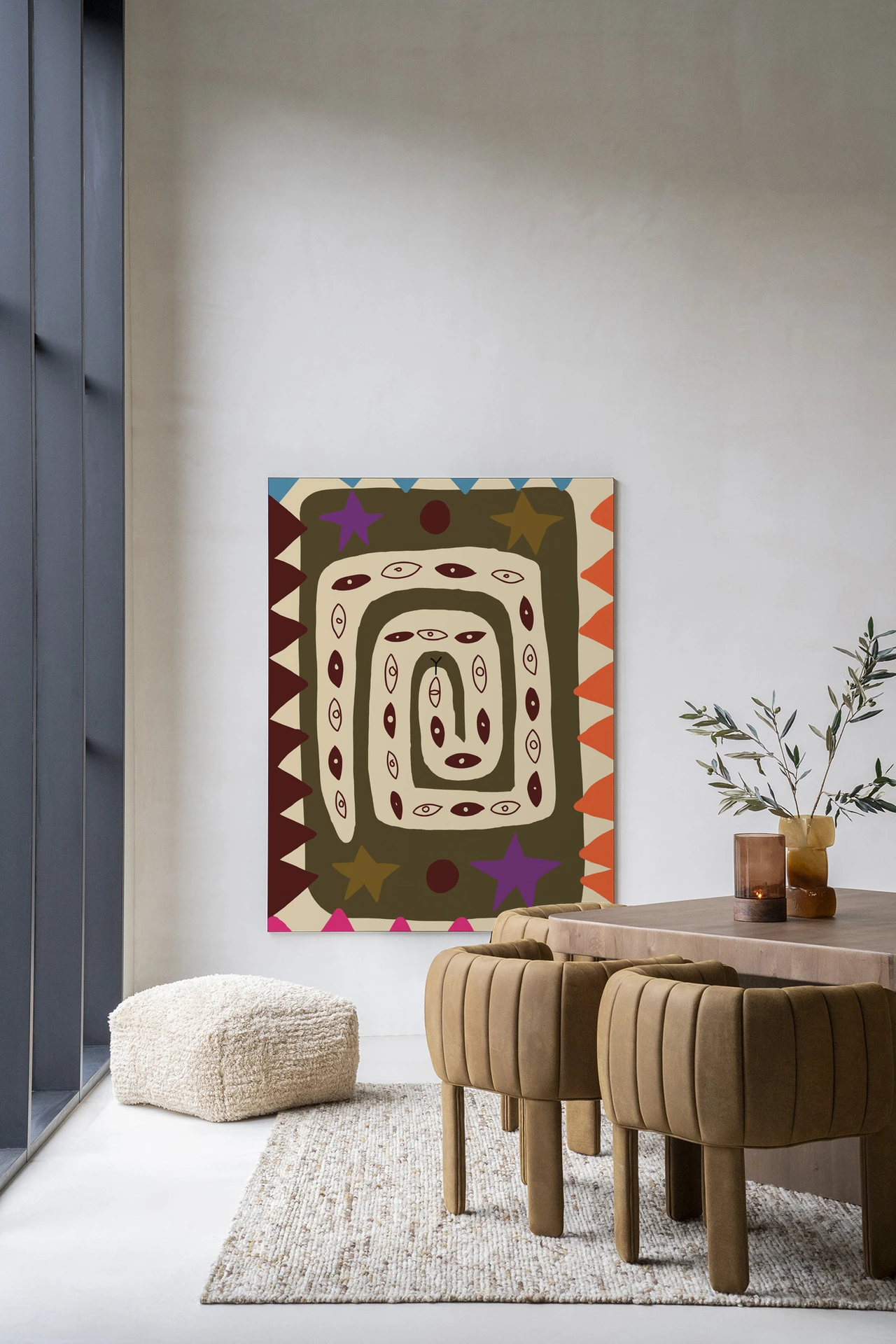 Wandkleed Snake Eye - Urban Cotton