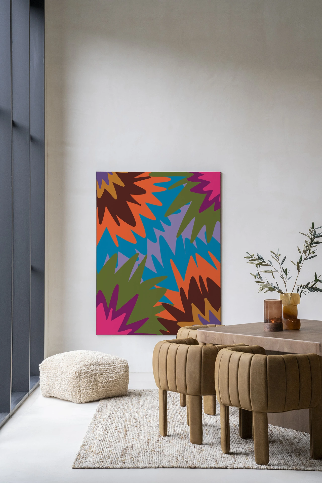 Wandbehang Fireworks - Urban Cotton