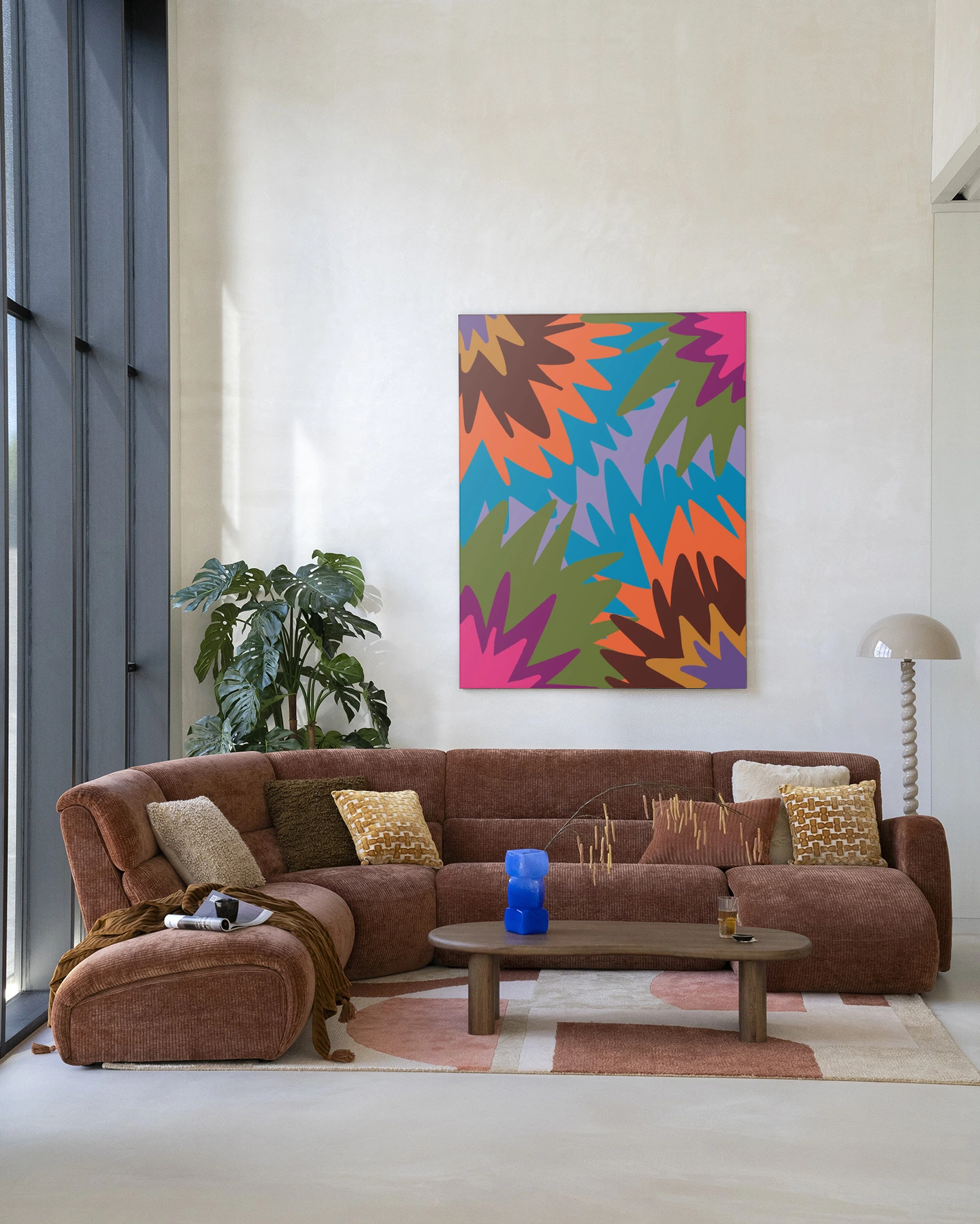 Wandbehang Fireworks - Urban Cotton