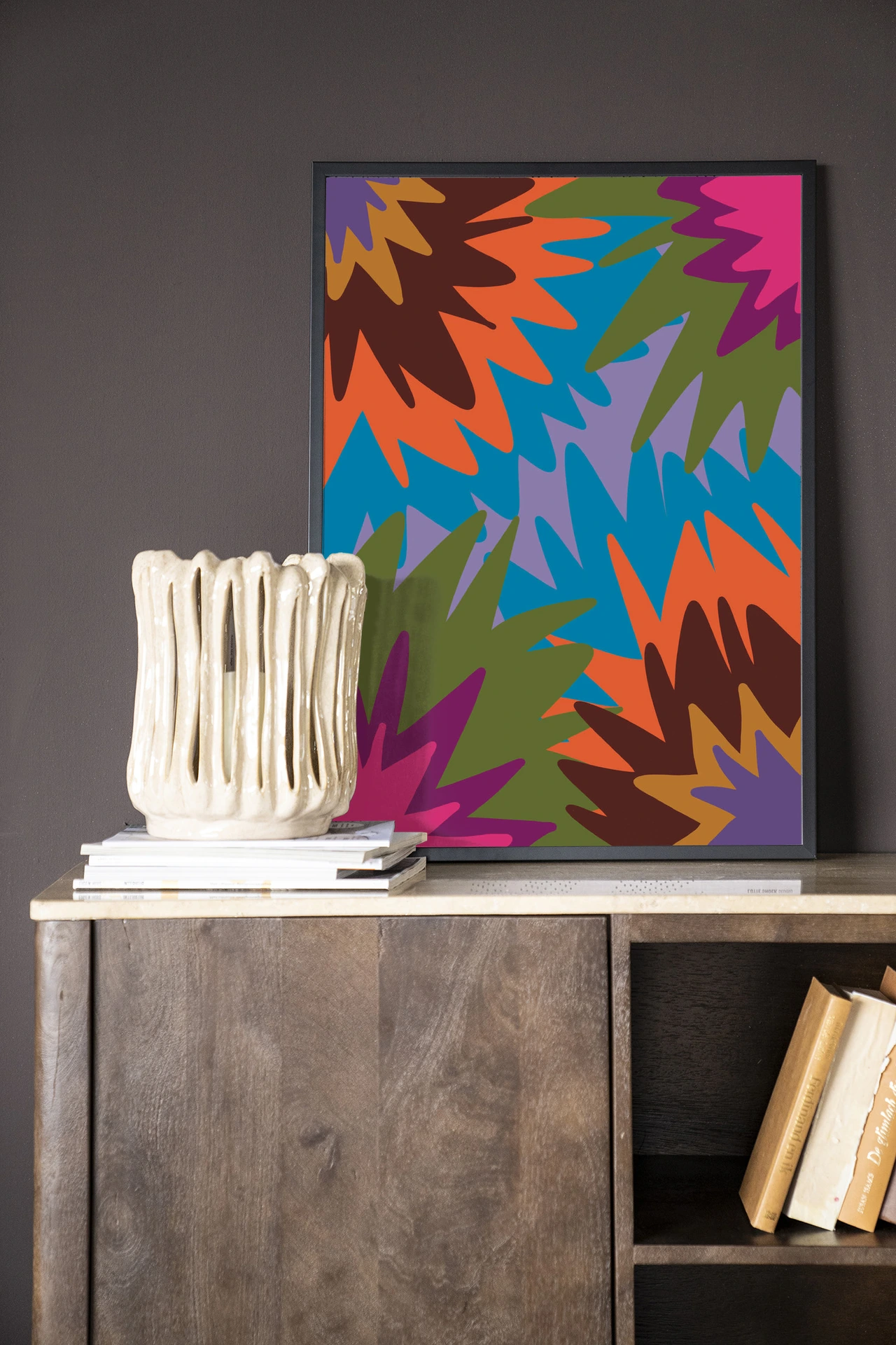 Wandbehang Fireworks - Urban Cotton